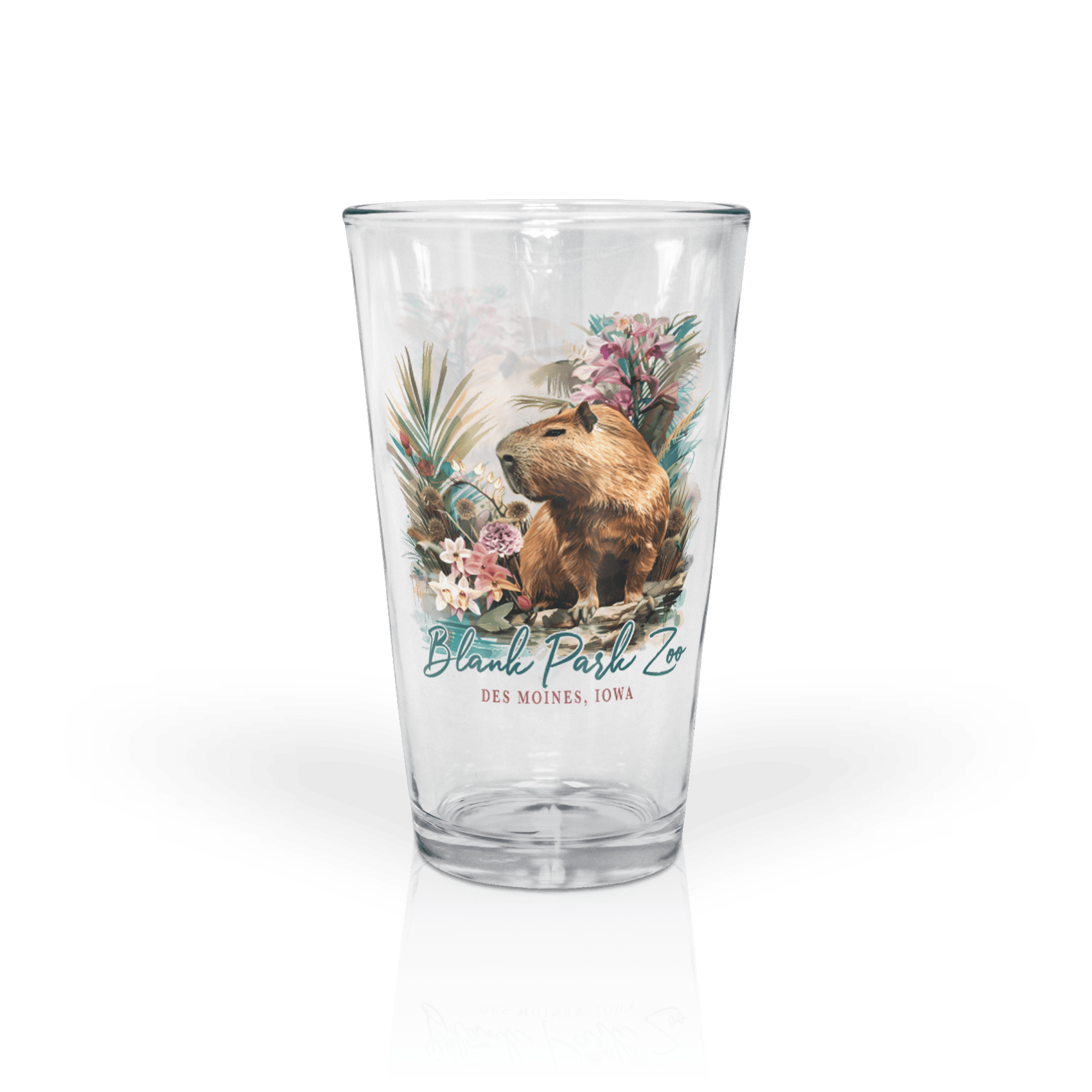 Clear 16 oz Pint Glass