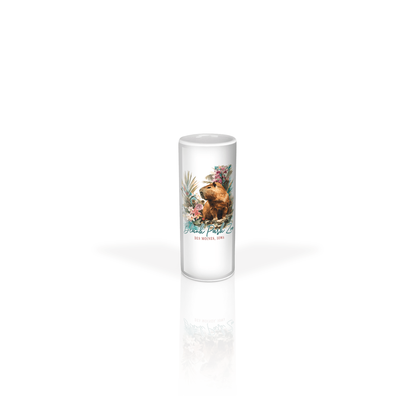 Ceramic Shooter 3oz White