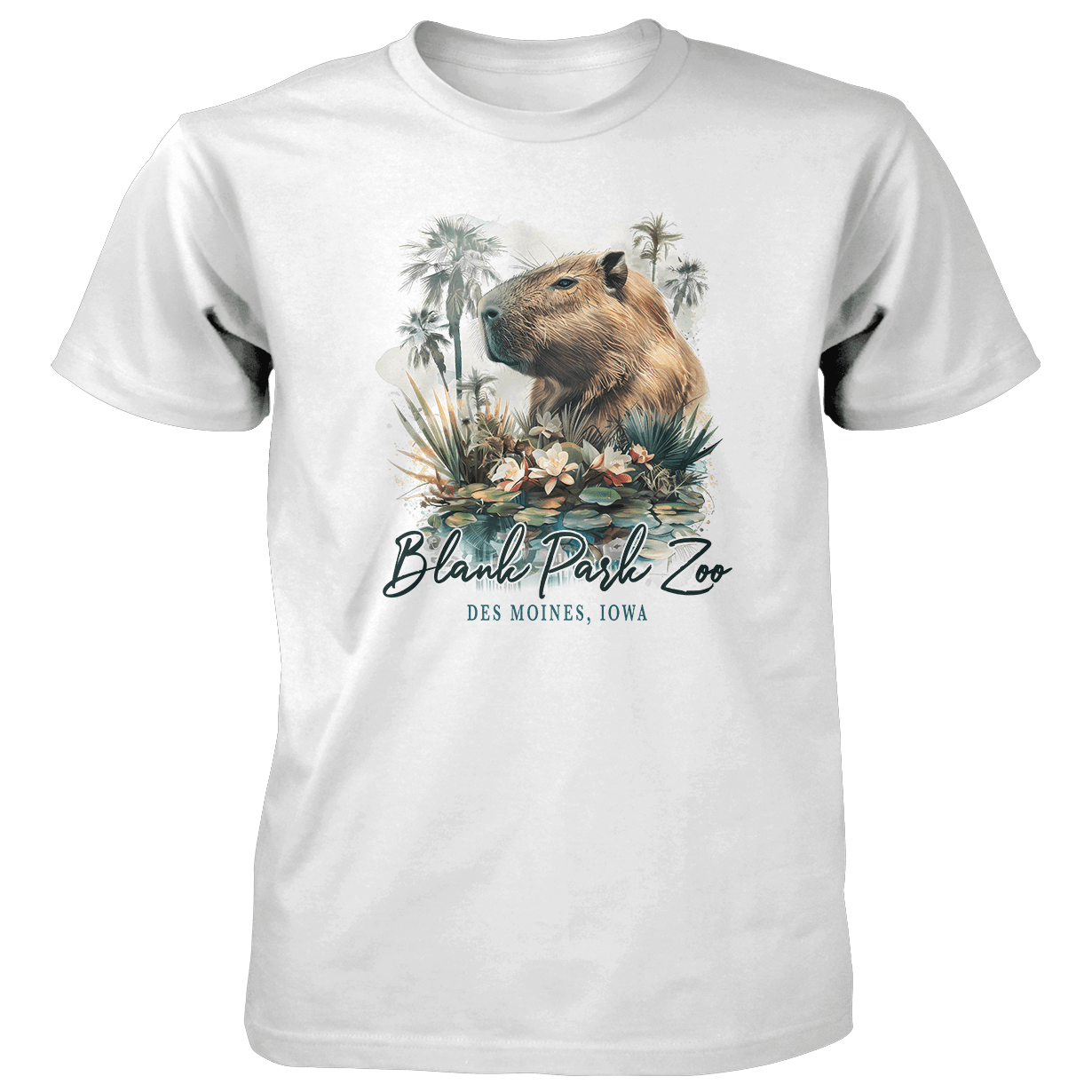 Masterpiece Capybara w Palms