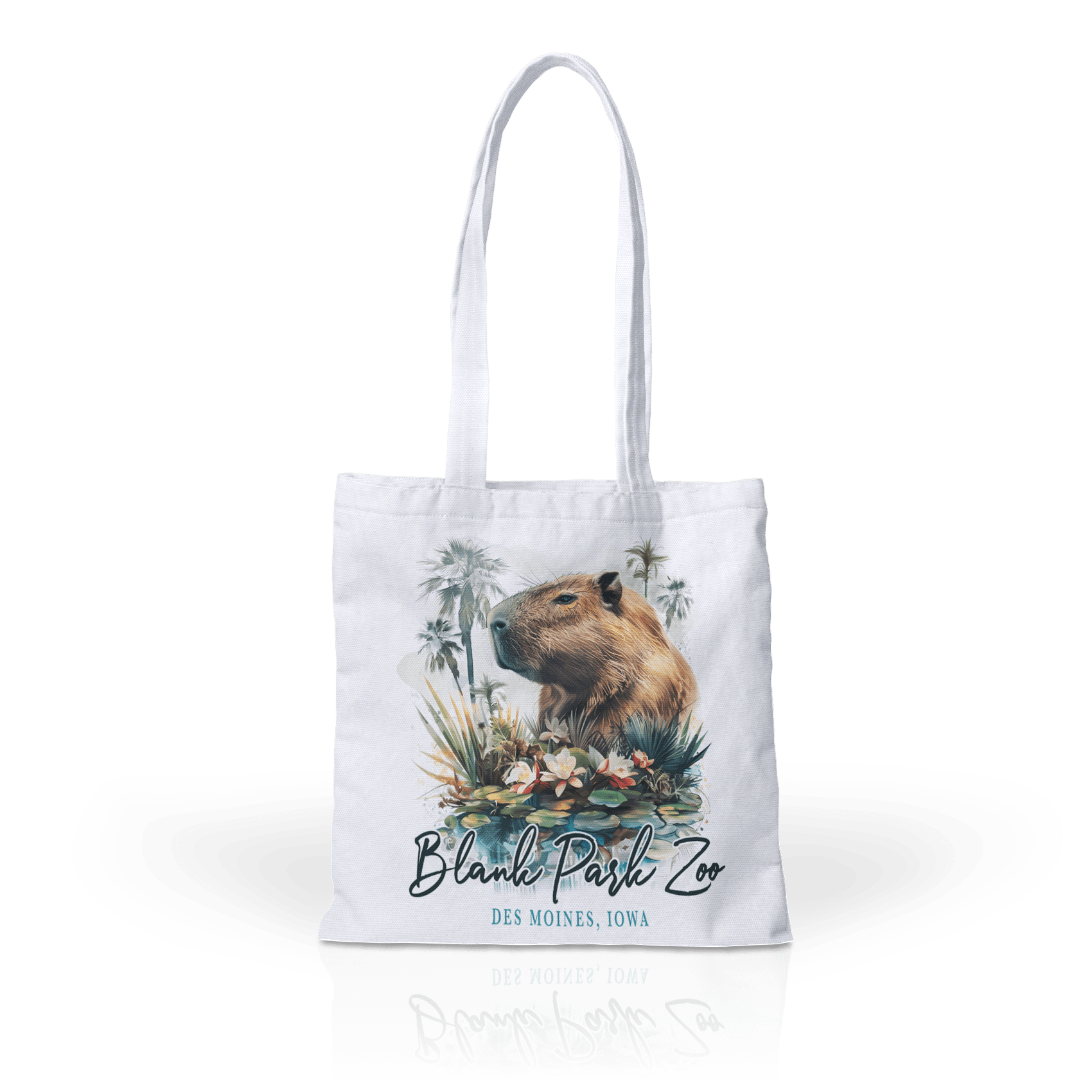 Masterpiece Capybara w Palms