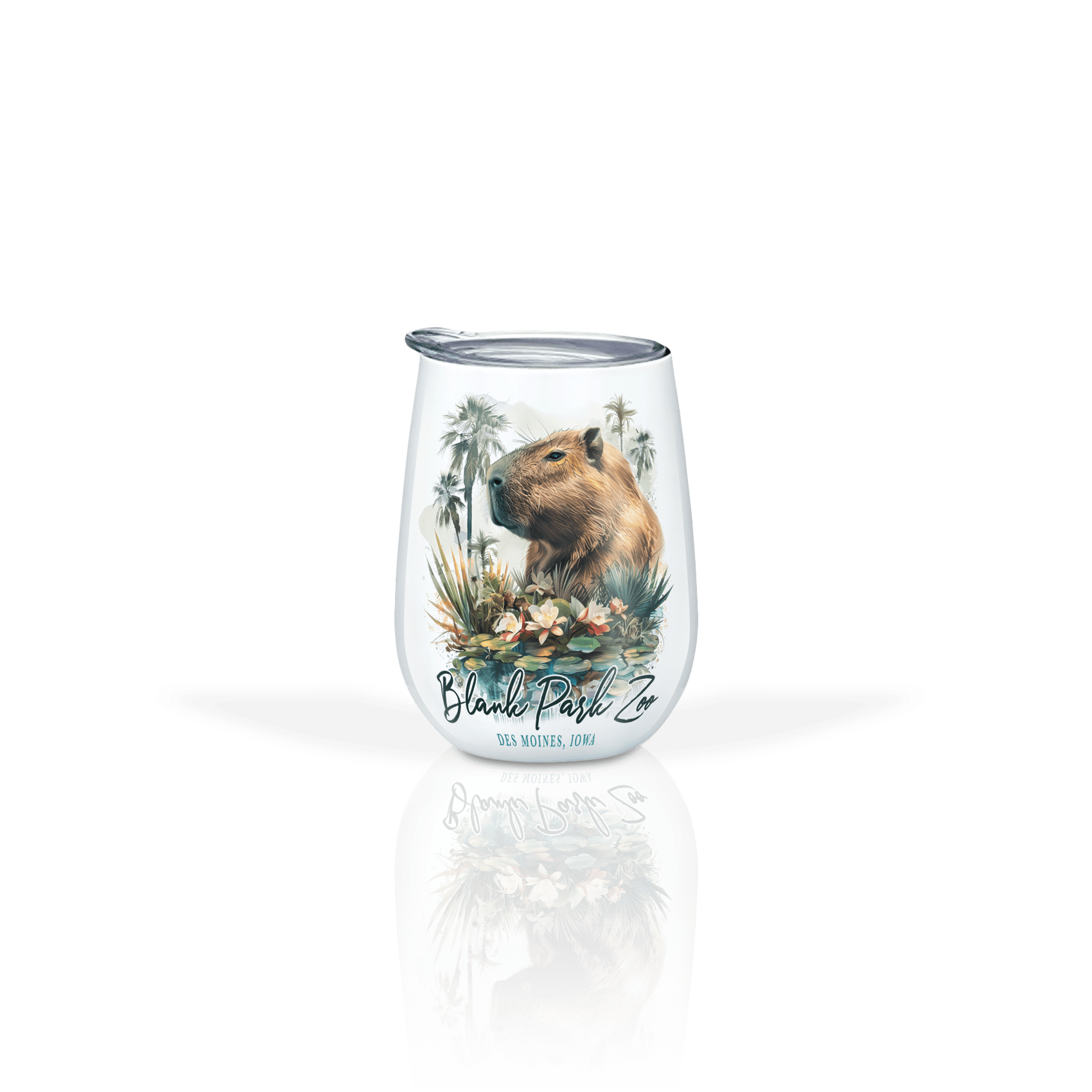 Masterpiece Capybara w Palms