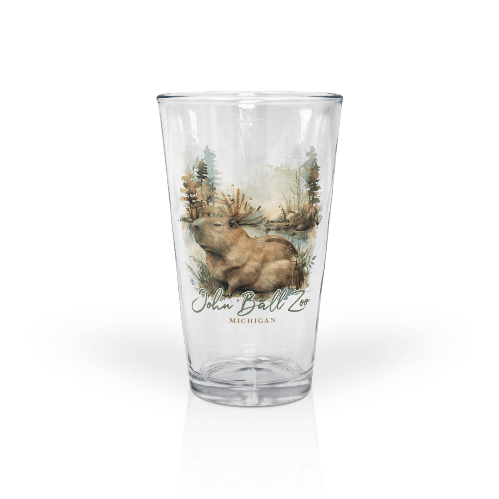 Clear 16 oz Pint Glass