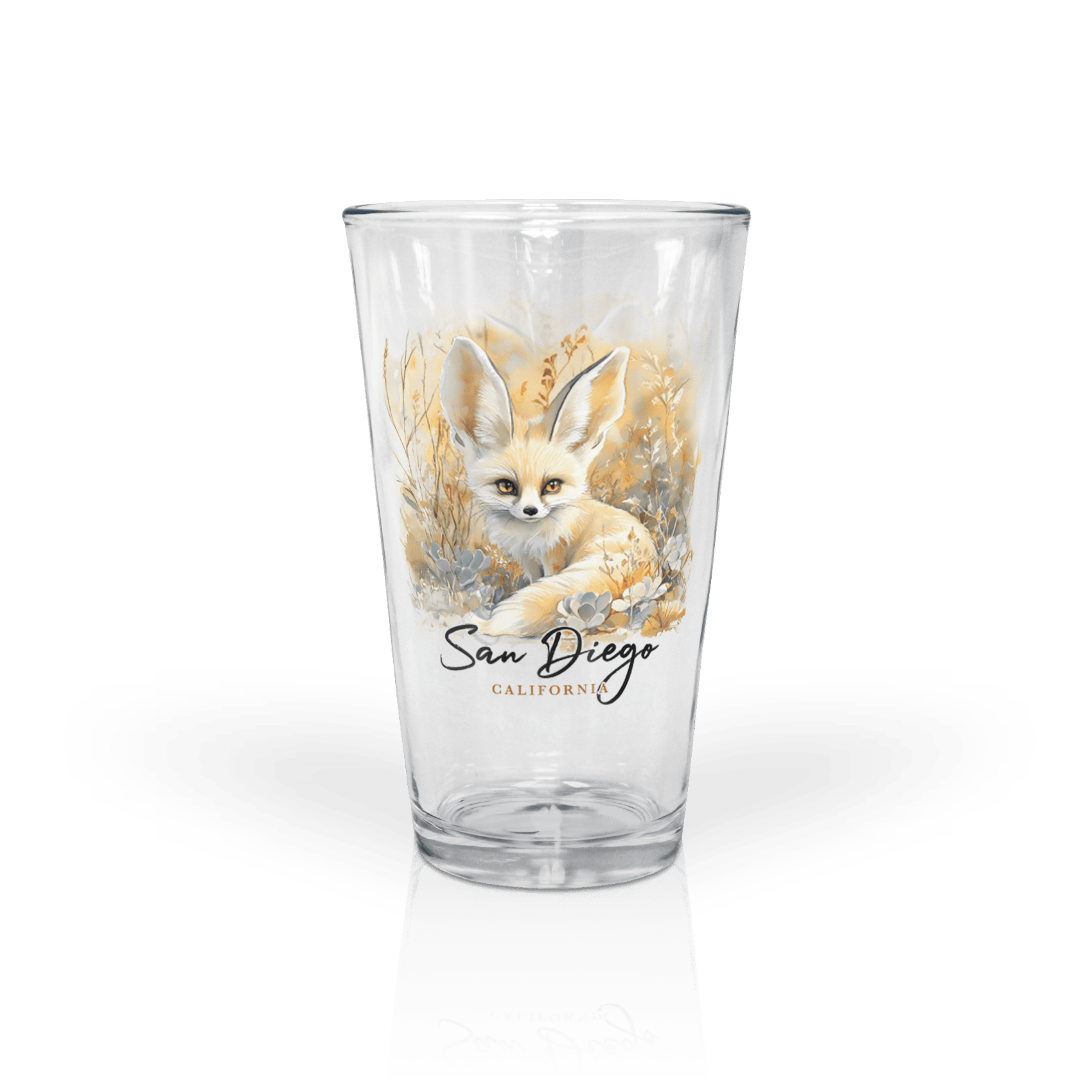 Clear 16 oz Pint Glass