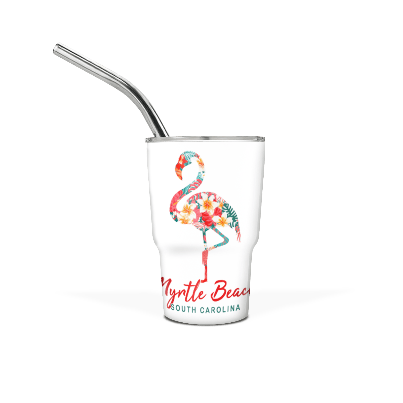 Mini 3 oz Tumbler with Straw