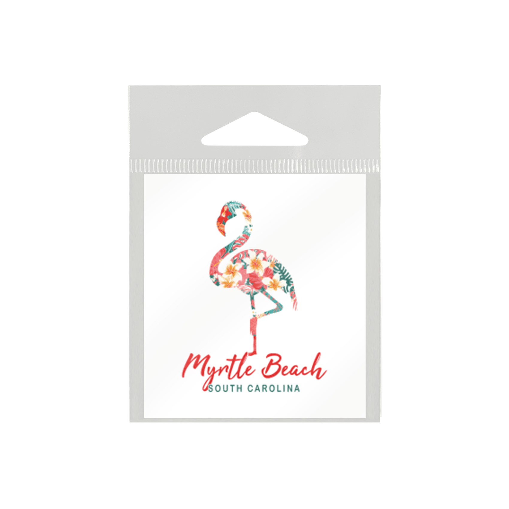 Modern Floral Flamingo
