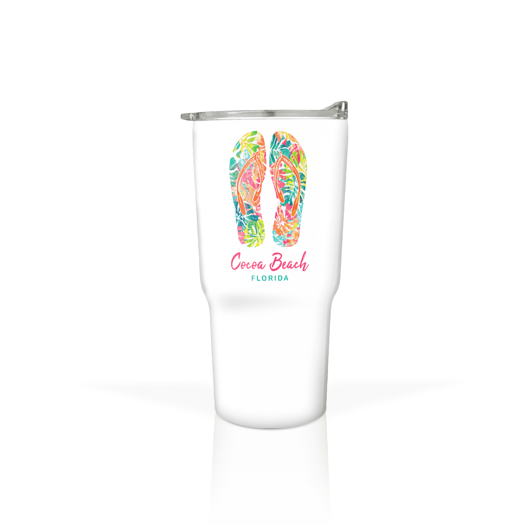 Modern Floral Flip Flop