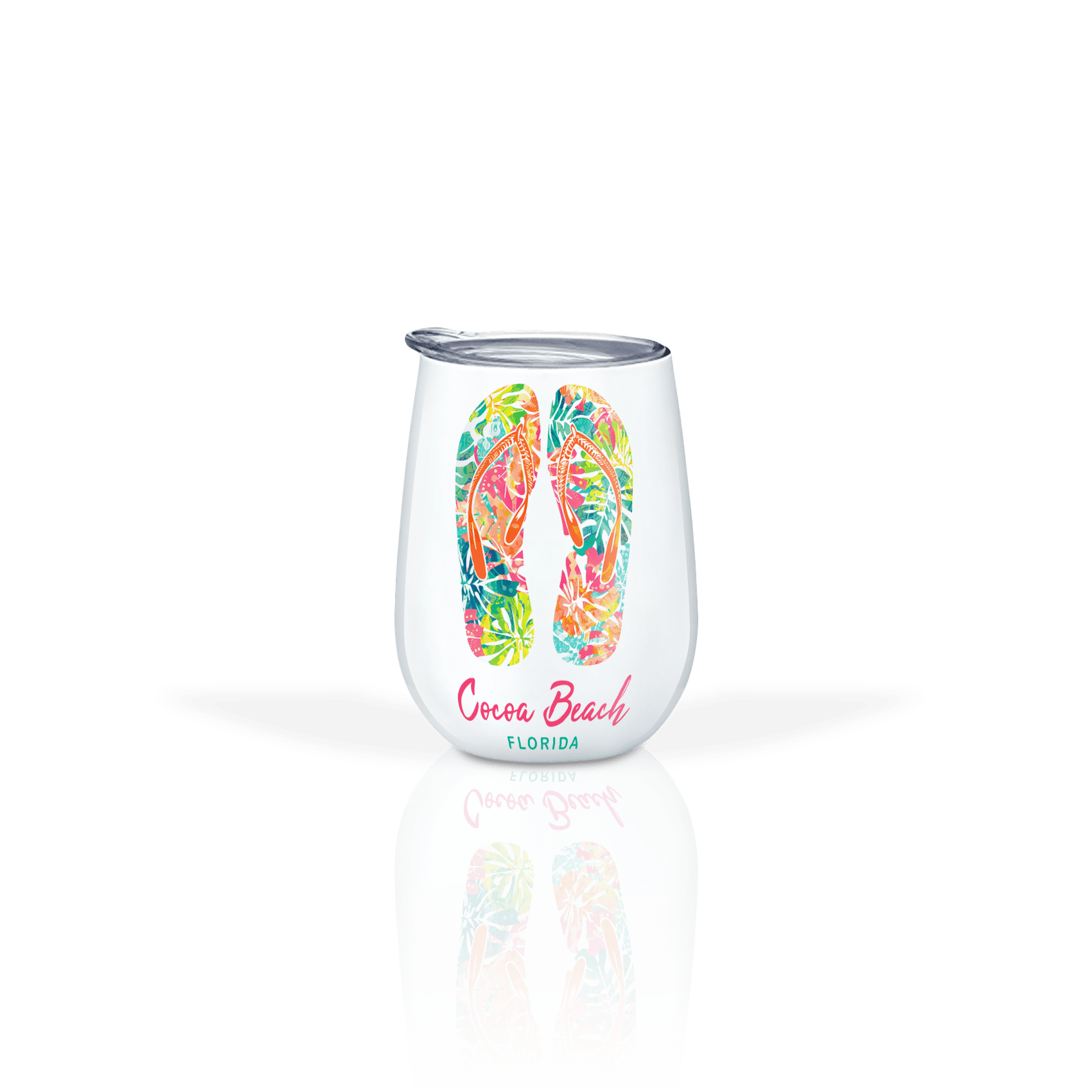 Modern Floral Flip Flop