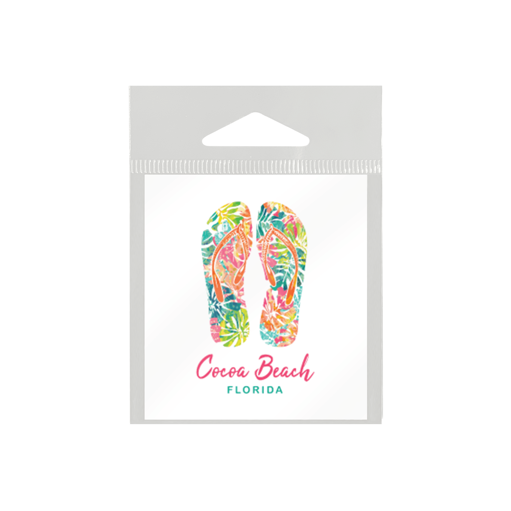 Modern Floral Flip Flop