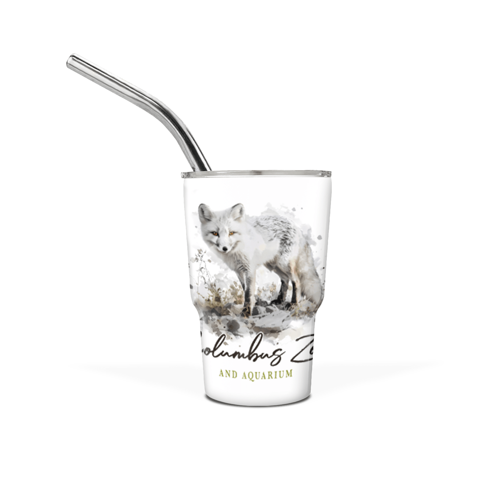 Mini 3 oz Tumbler with Straw