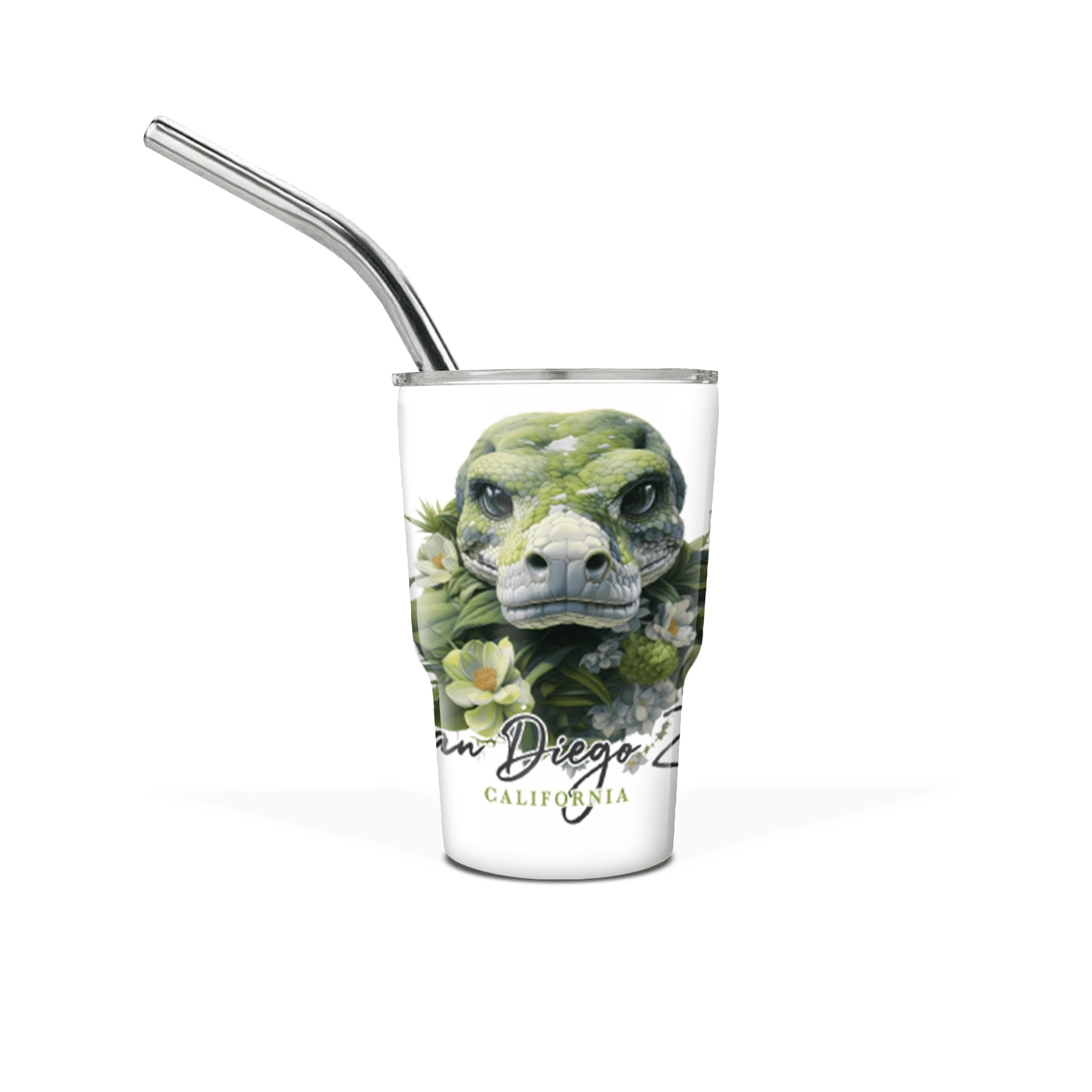 Mini 3 oz Tumbler with Straw