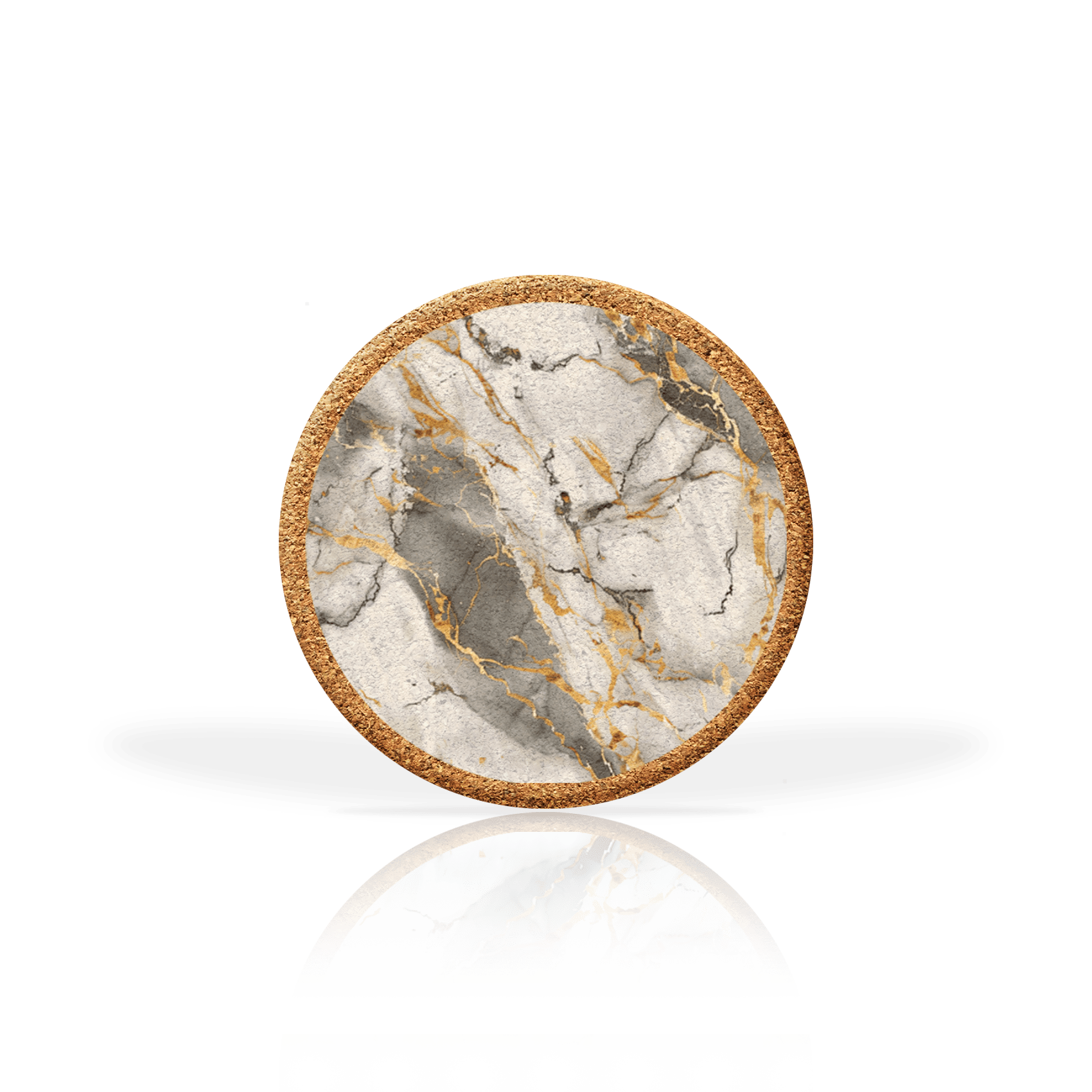 Marble Gold and Gray