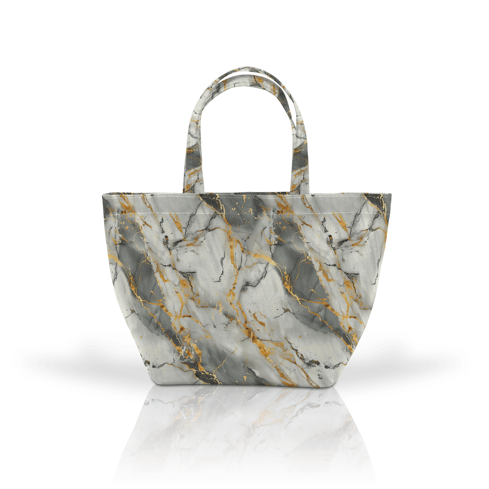 Marble Gold and Gray