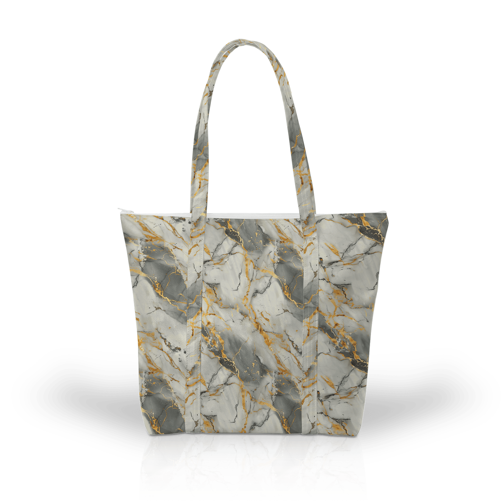 Marble Gold and Gray