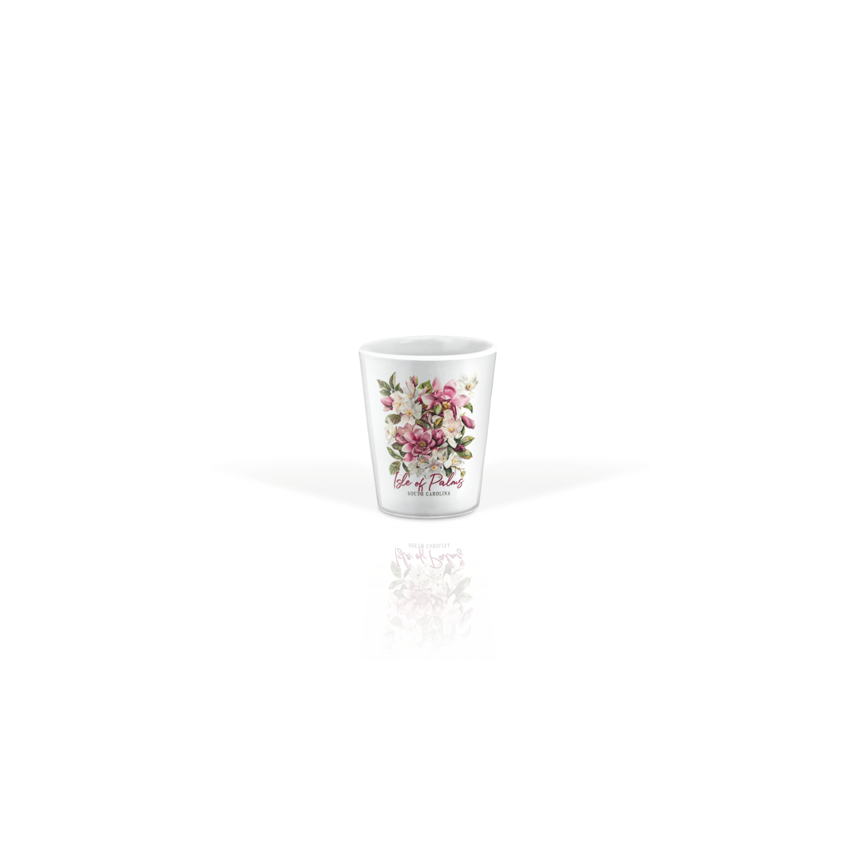 Ceramic Shot Glass 2oz White