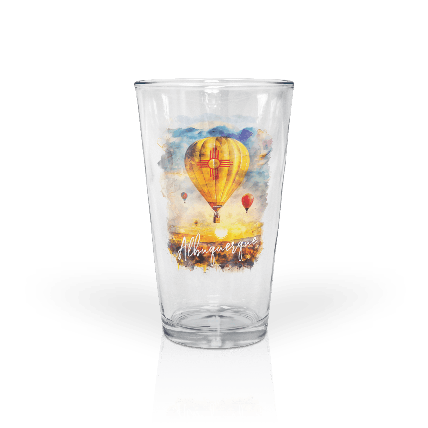 Clear 16 oz Pint Glass