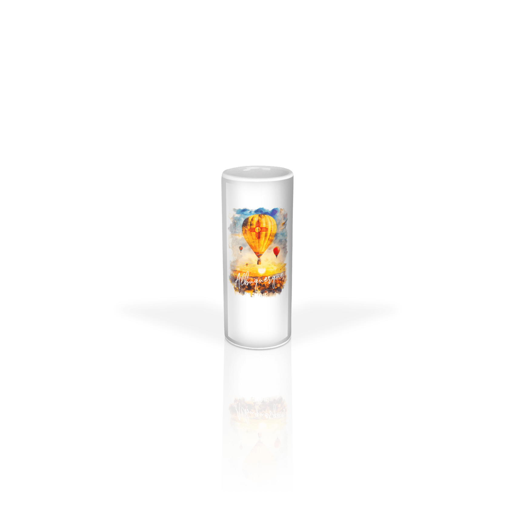 Ceramic Shooter 3oz White