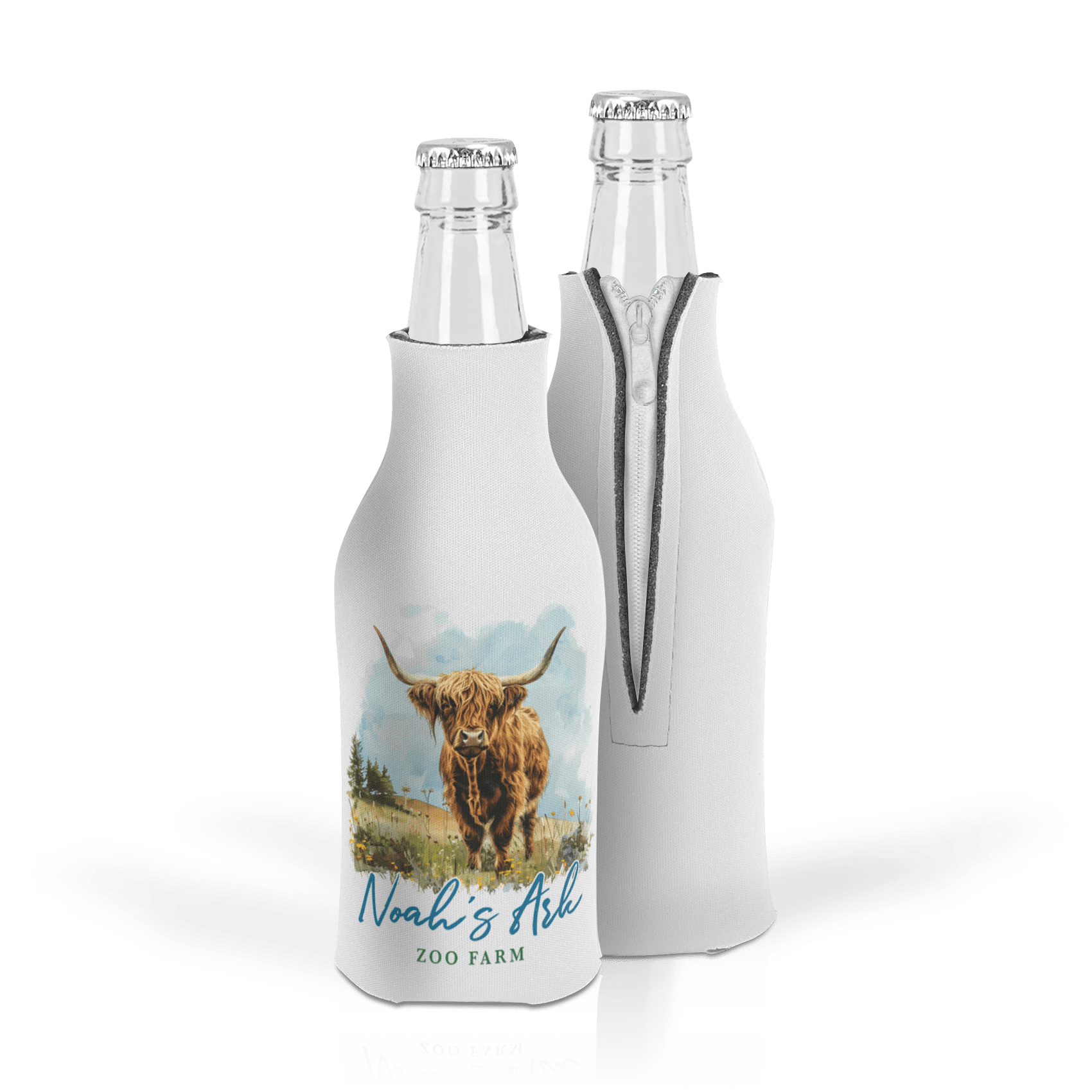 Scuba Foam Zippered Bottle