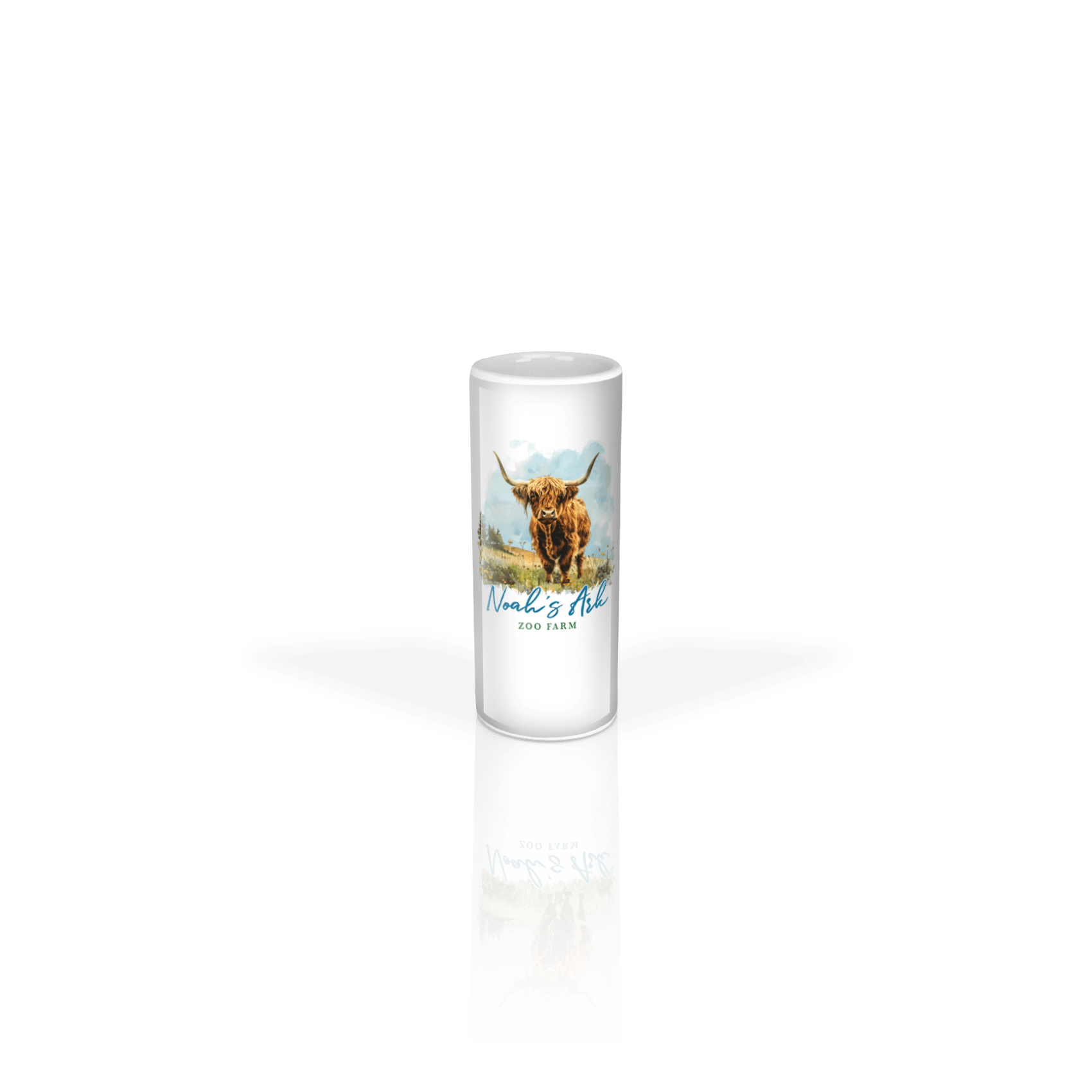 Ceramic Shooter 3oz White