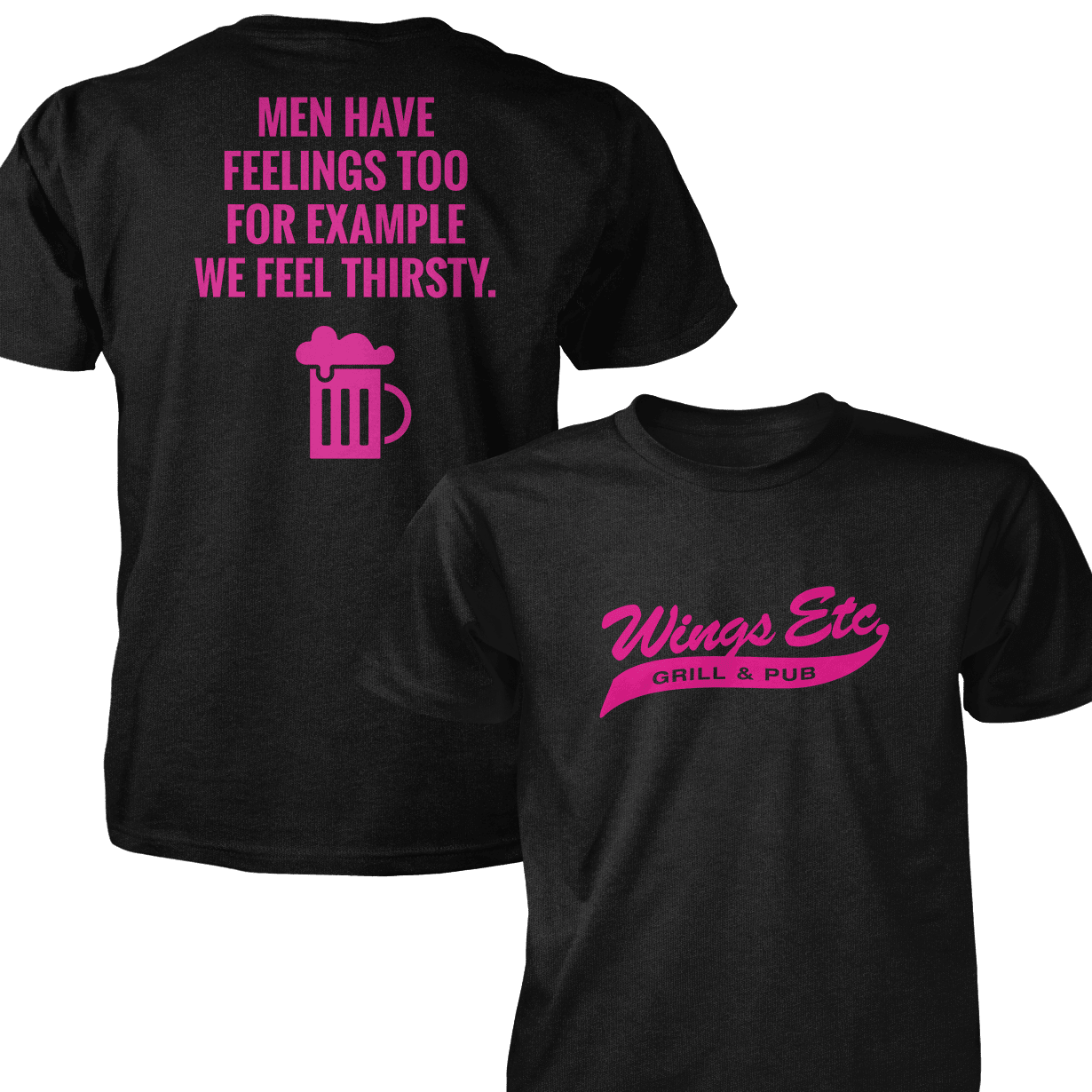 MEN HAVE FEELINGS Fuchsia