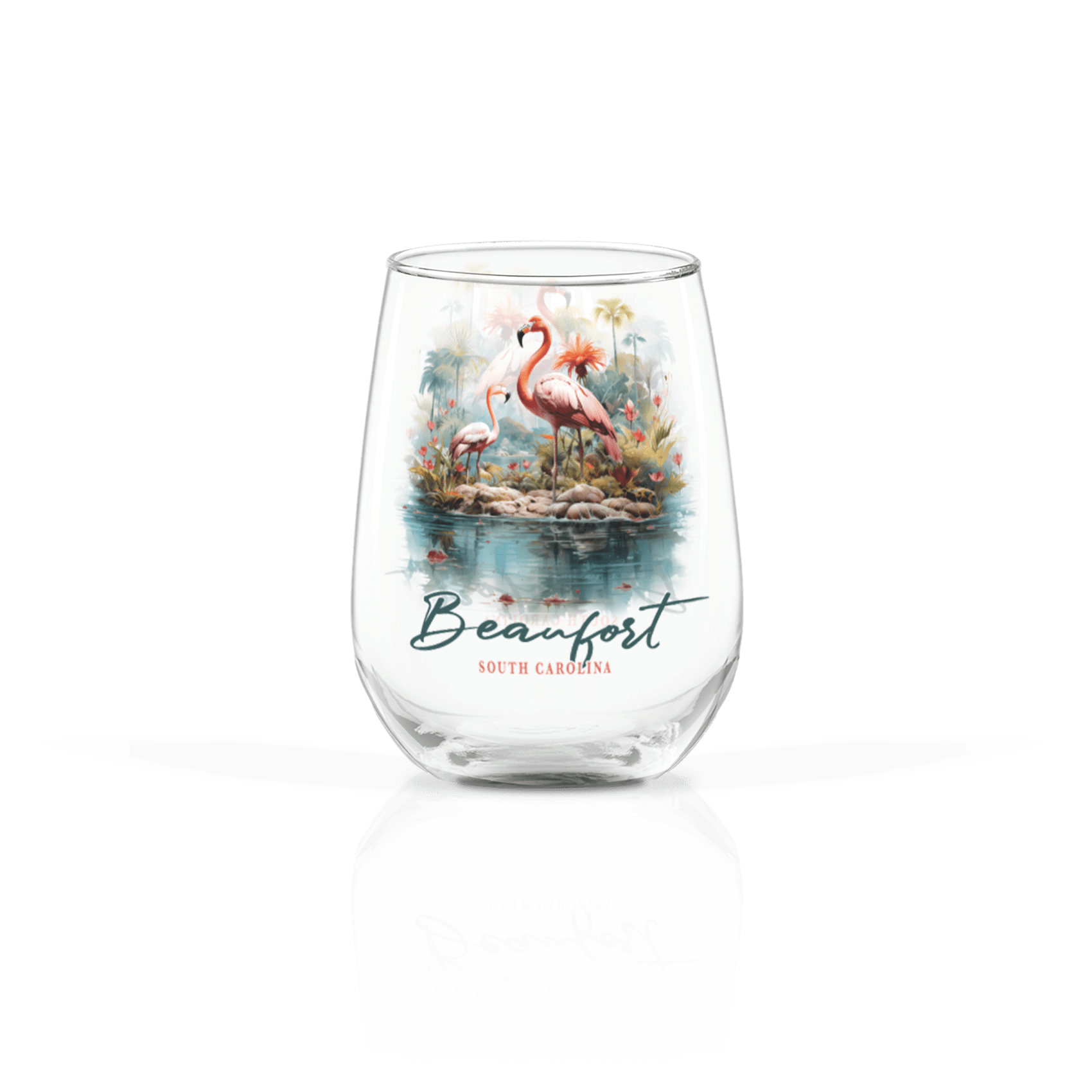 Clear 17oz Stemless Wine Glass