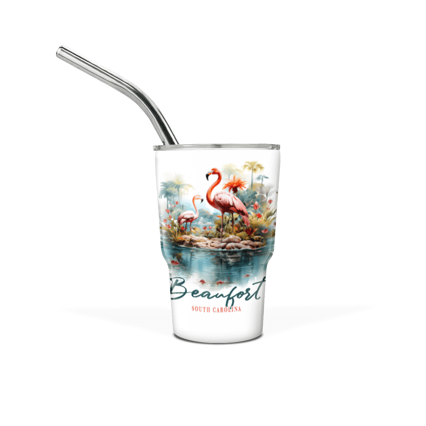 Mini 3 oz Tumbler with Straw