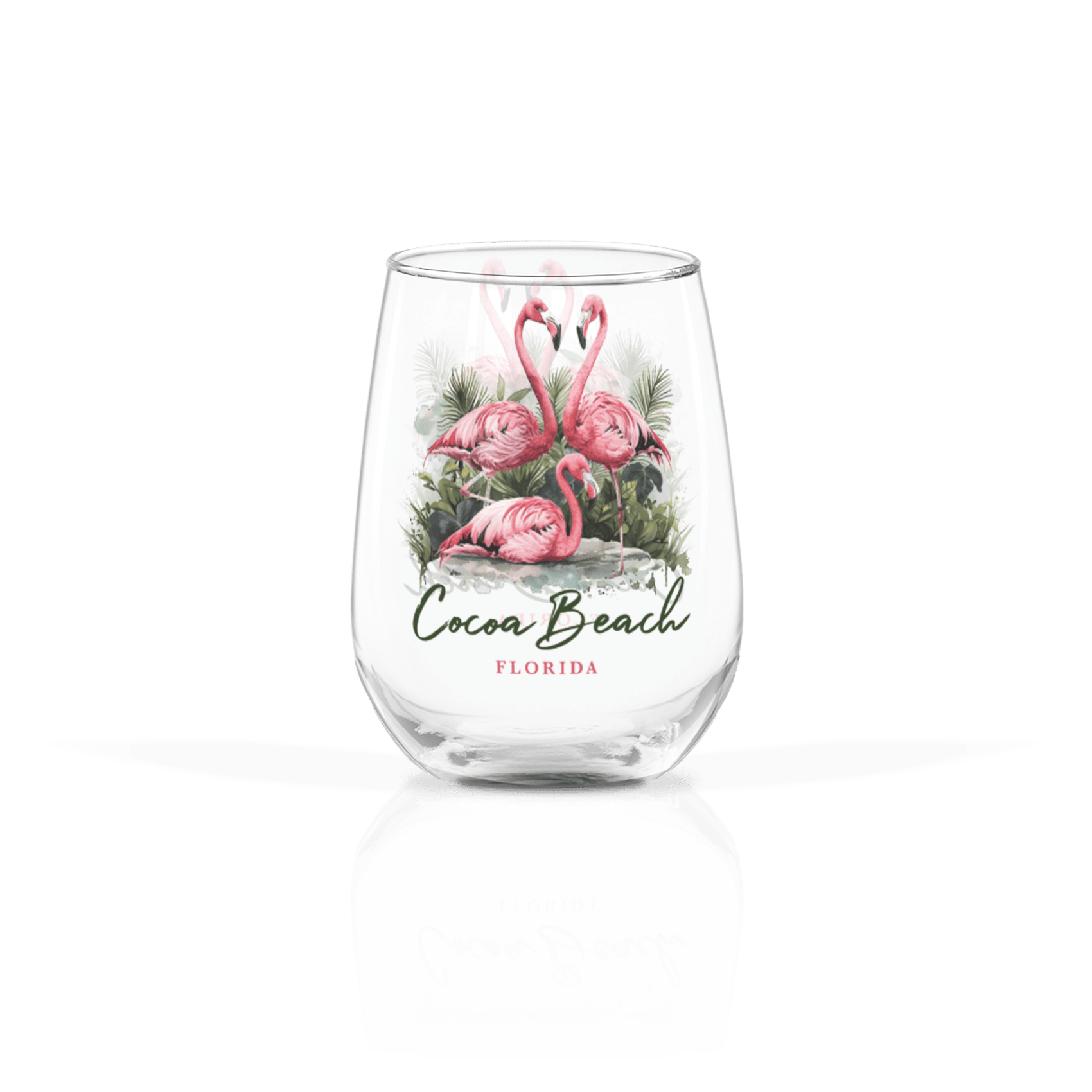 Clear 17oz Stemless Wine Glass