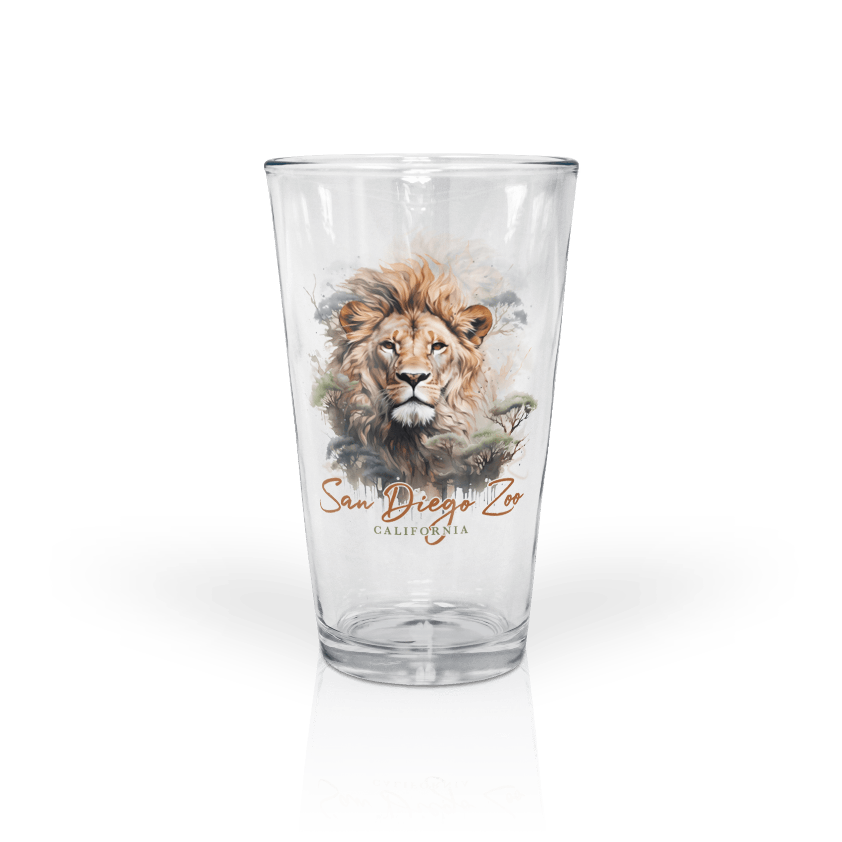 Clear 16 oz Pint Glass