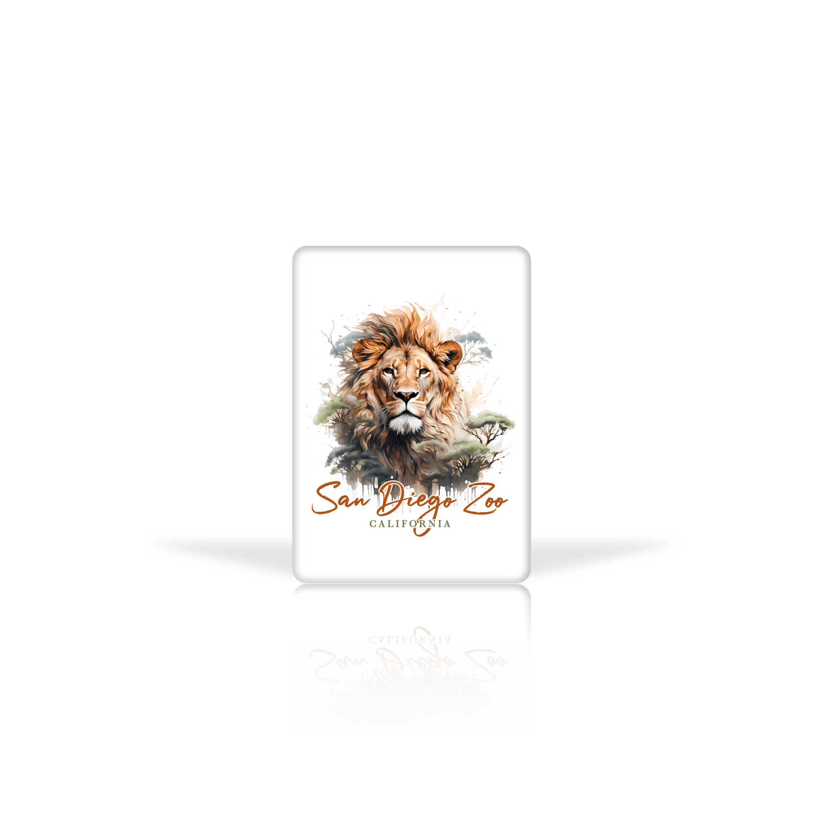 Masterpiece Lion Portrait Front