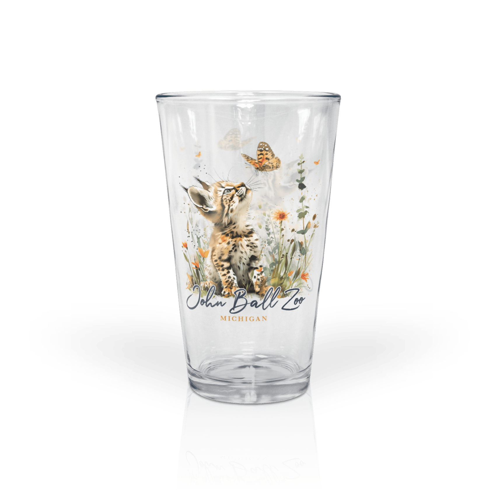 Clear 16 oz Pint Glass