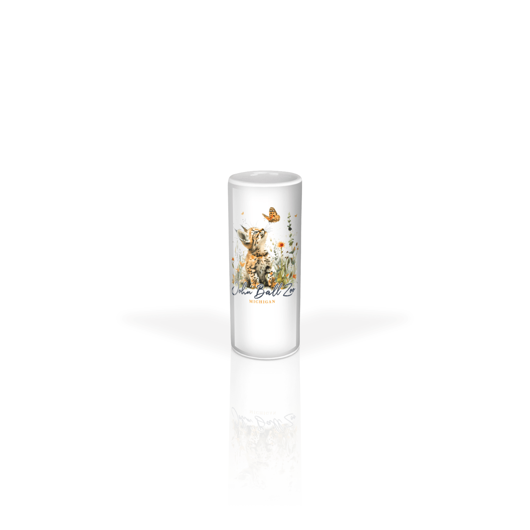 Ceramic Shooter 3oz White