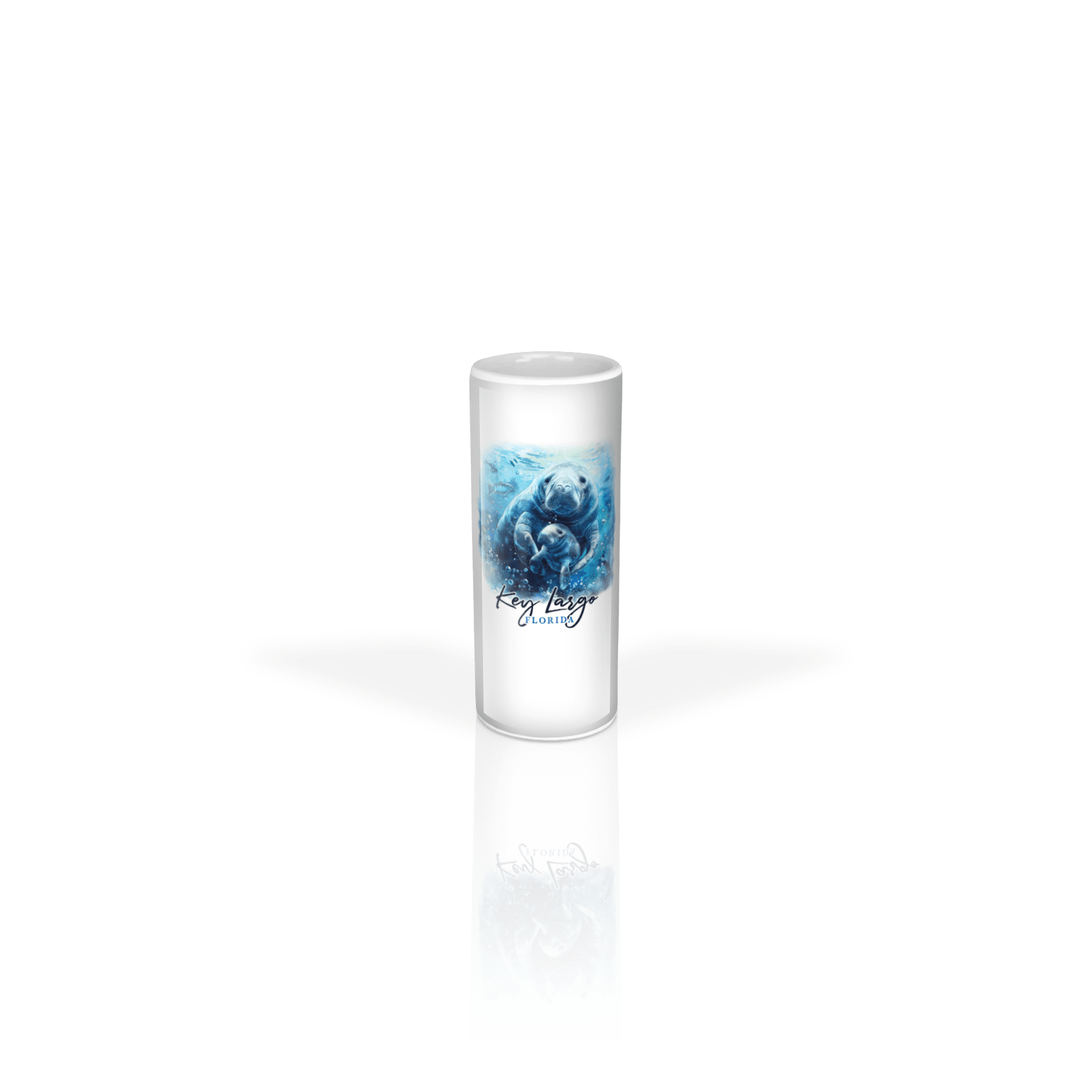 Ceramic Shooter 3oz White