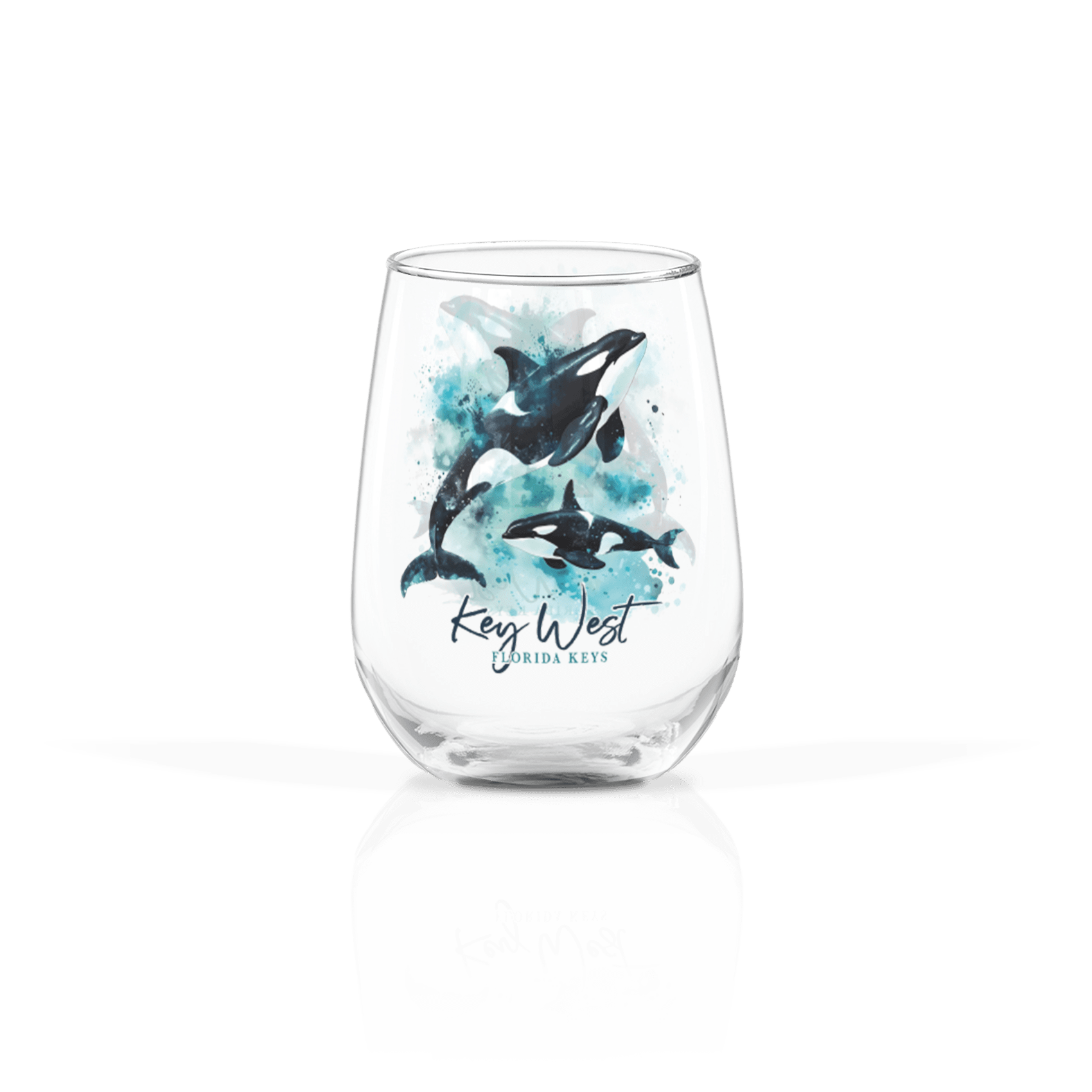 Clear 17oz Stemless Wine Glass