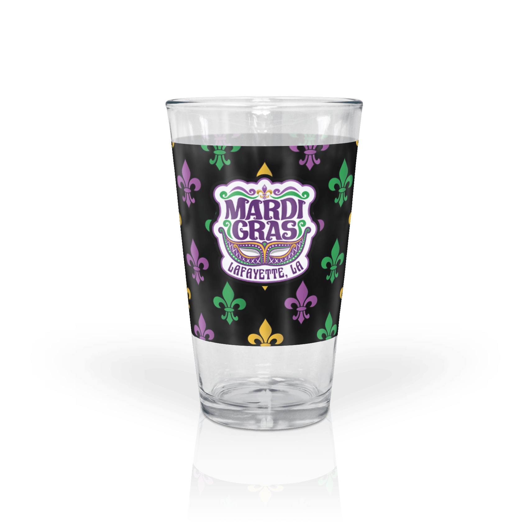 Clear 16 oz Pint Glass