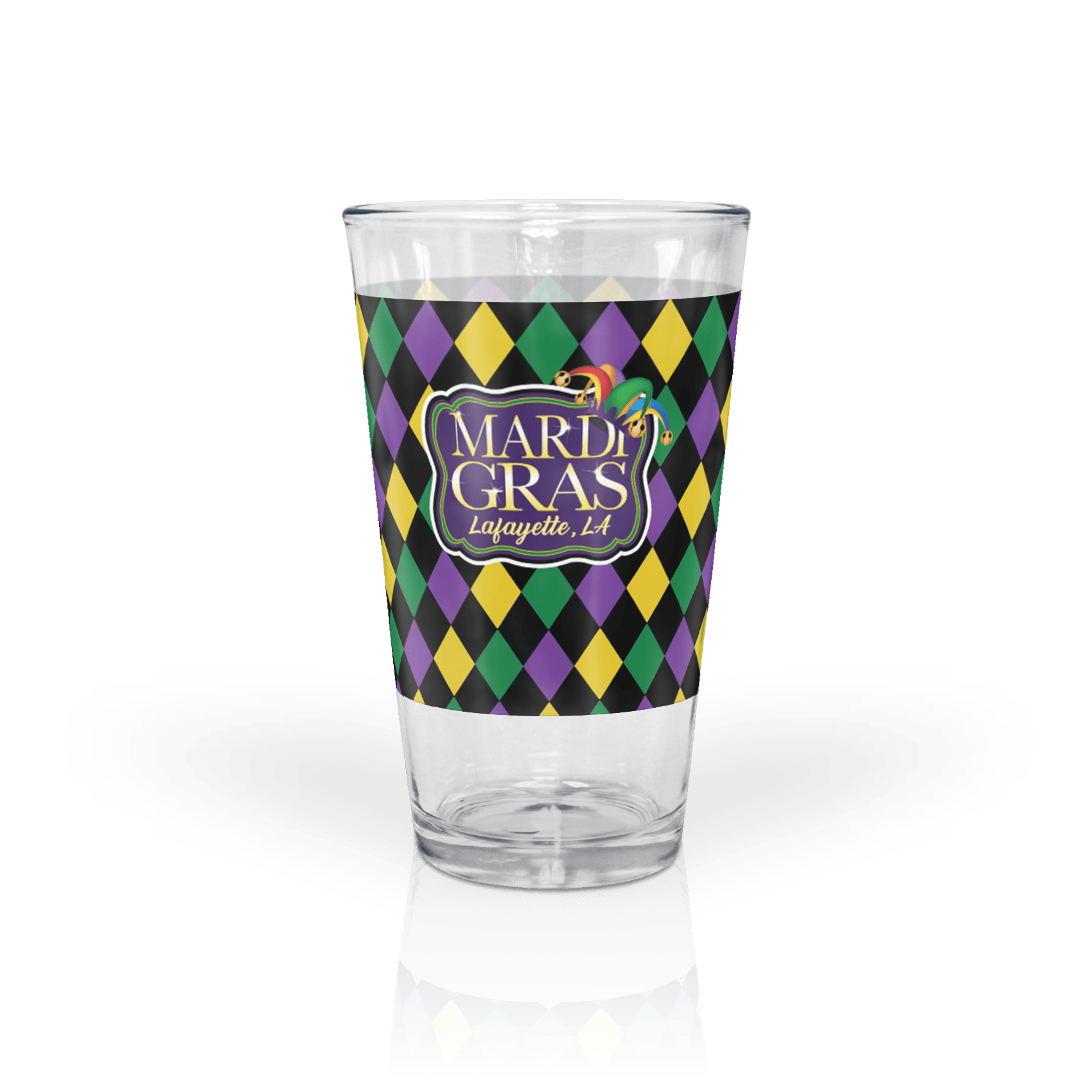 Clear 16 oz Pint Glass