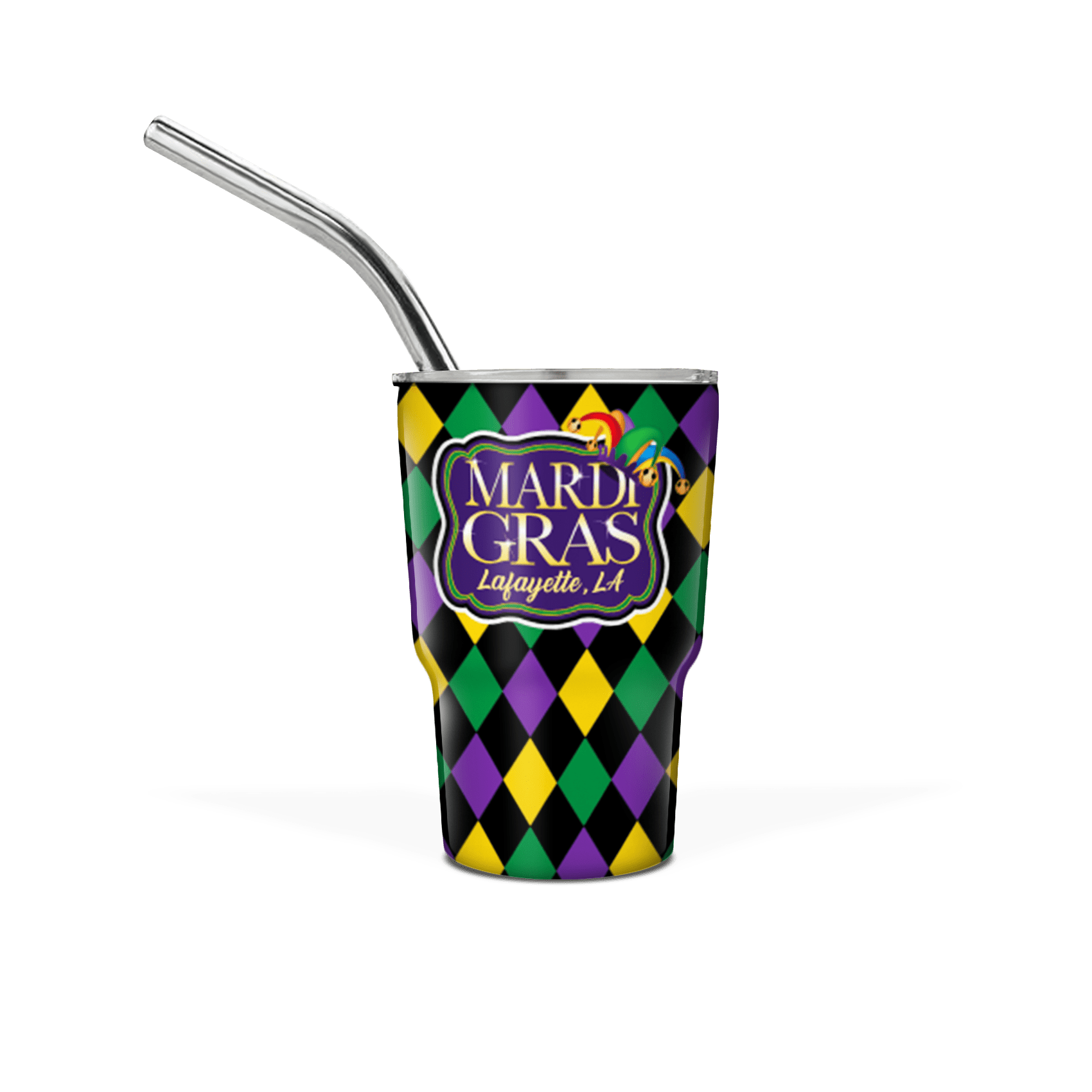 Mini 3 oz Tumbler with Straw