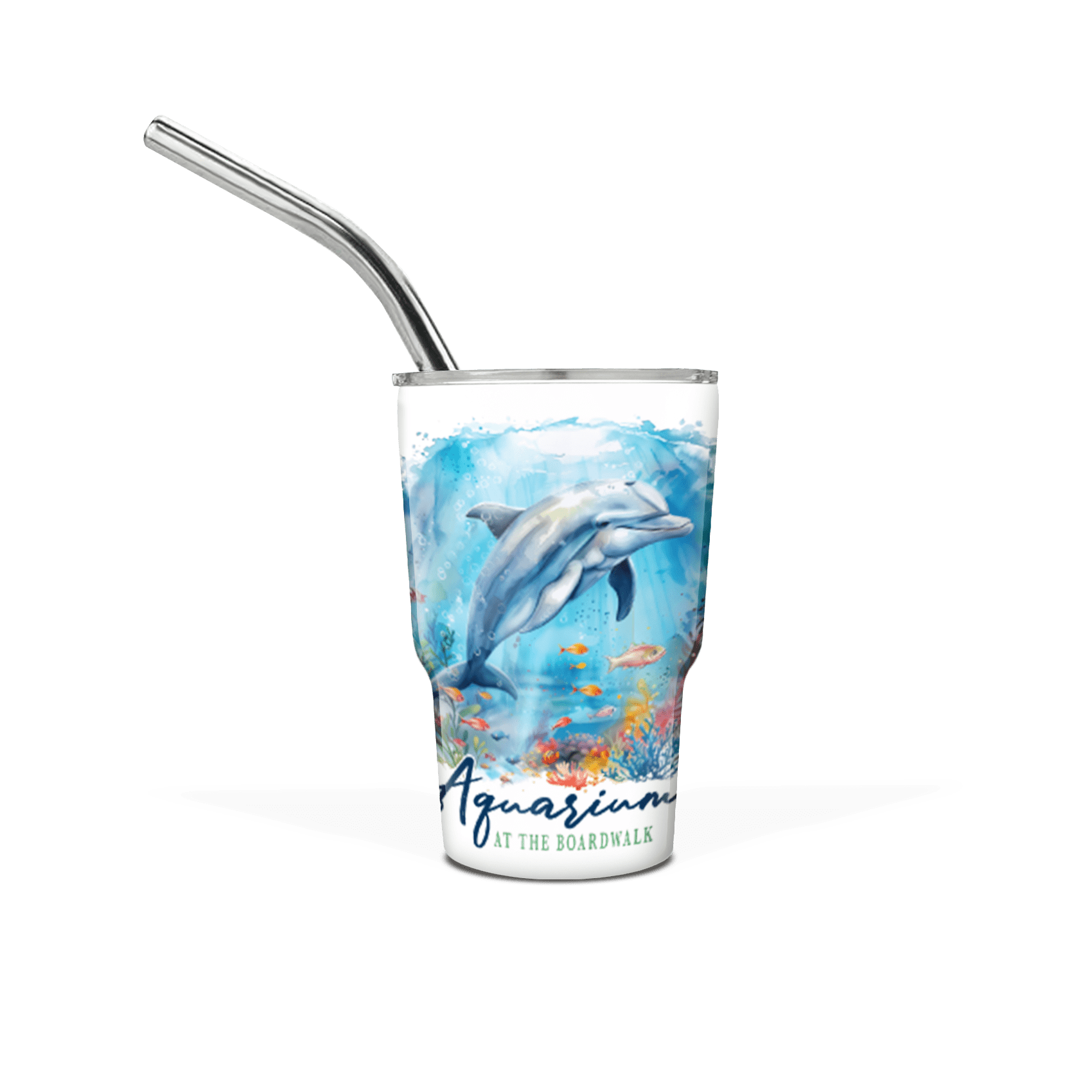 Mini 3 oz Tumbler with Straw