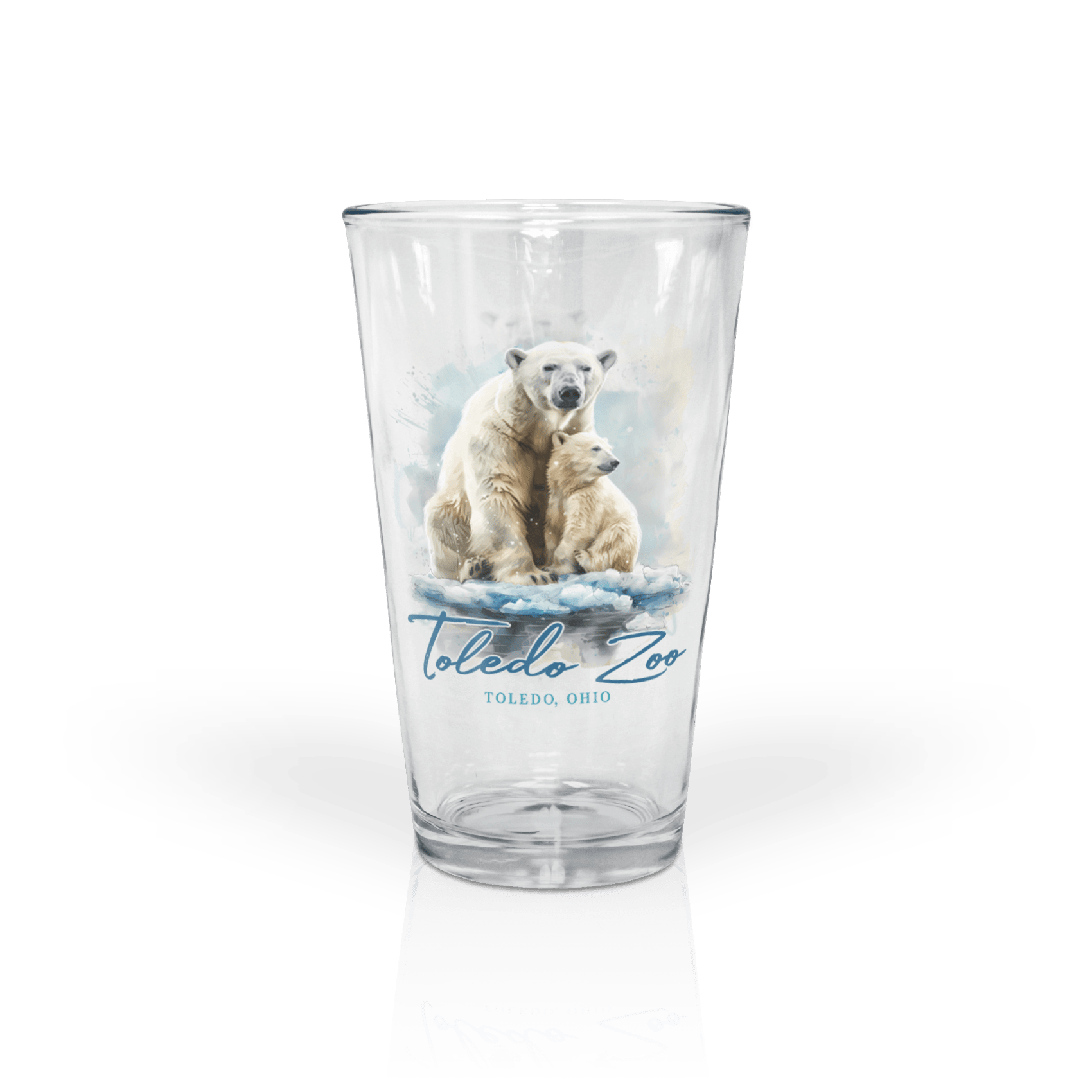 Clear 16 oz Pint Glass