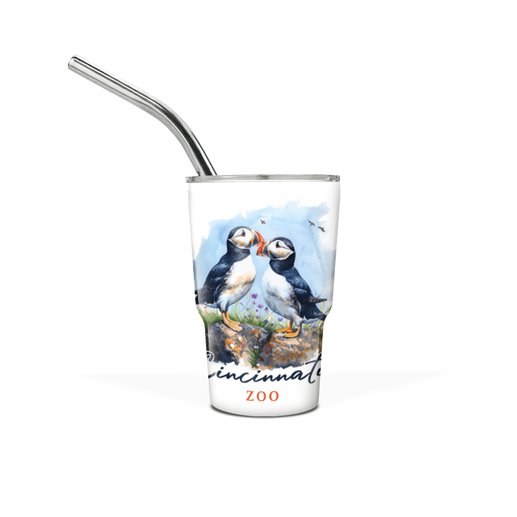 Mini 3 oz Tumbler with Straw
