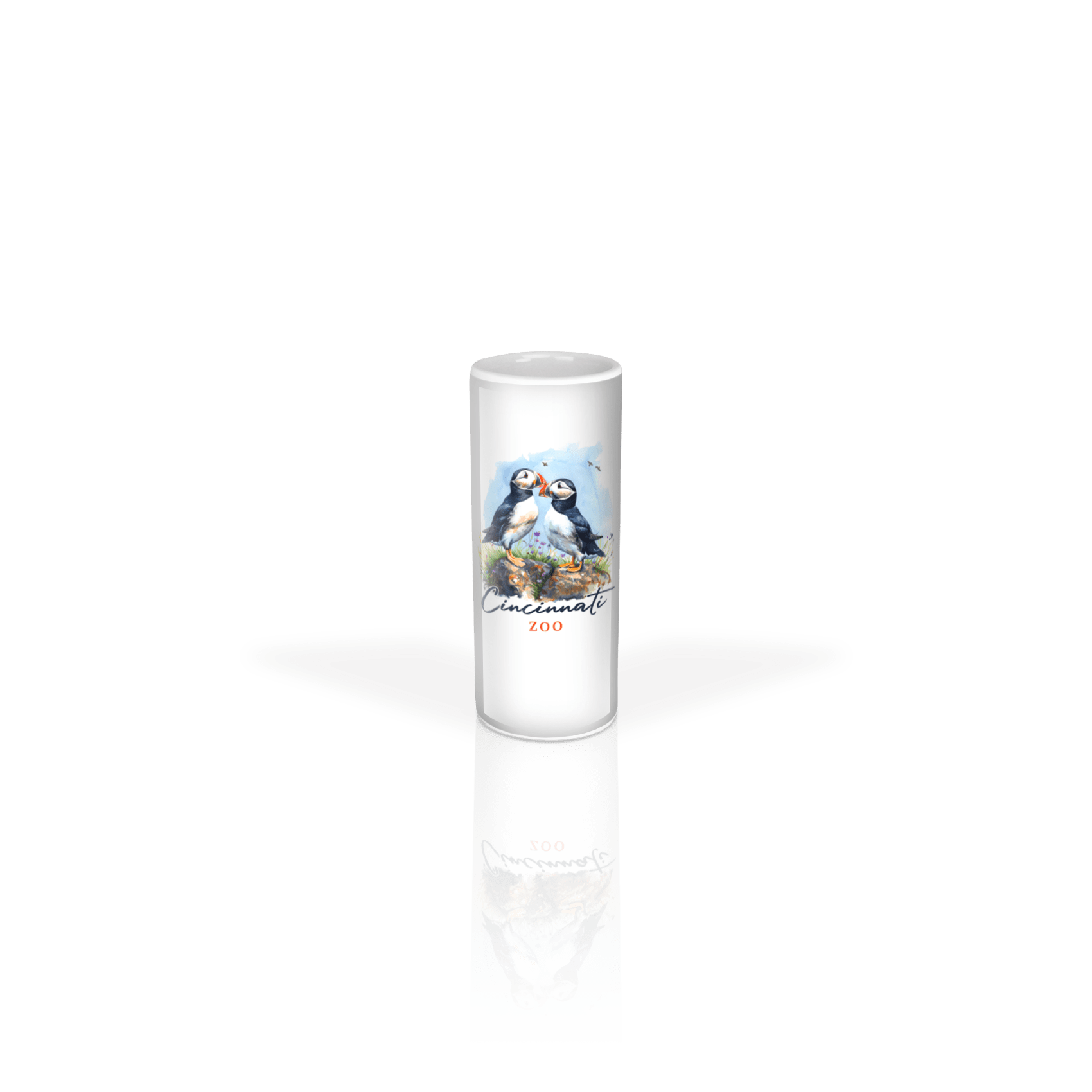 Ceramic Shooter 3oz White