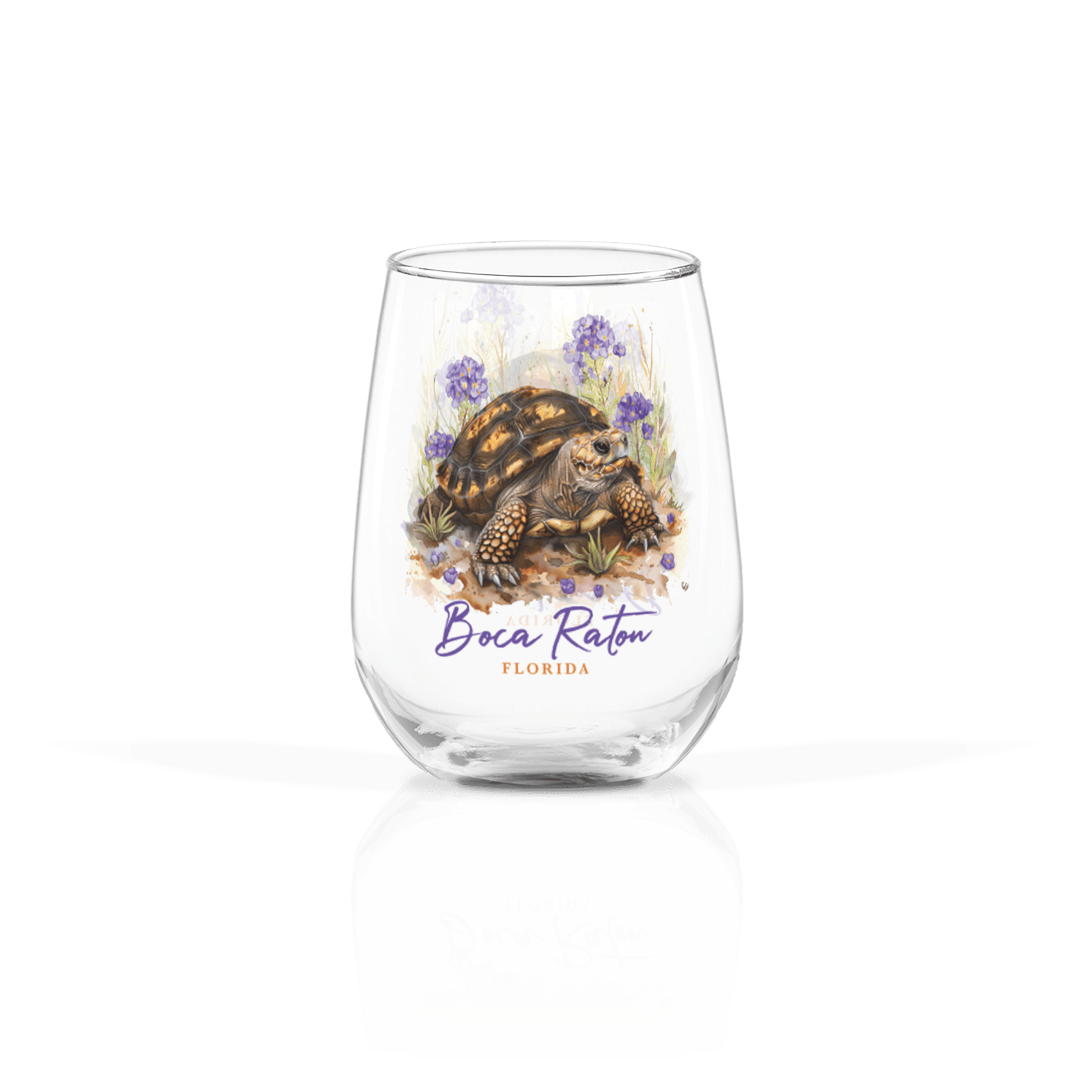 Clear 17oz Stemless Wine Glass