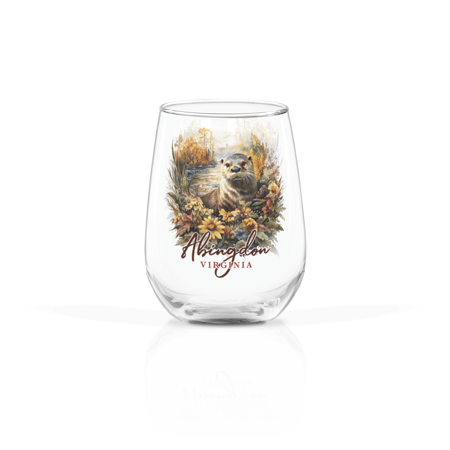 Clear 17oz Stemless Wine Glass