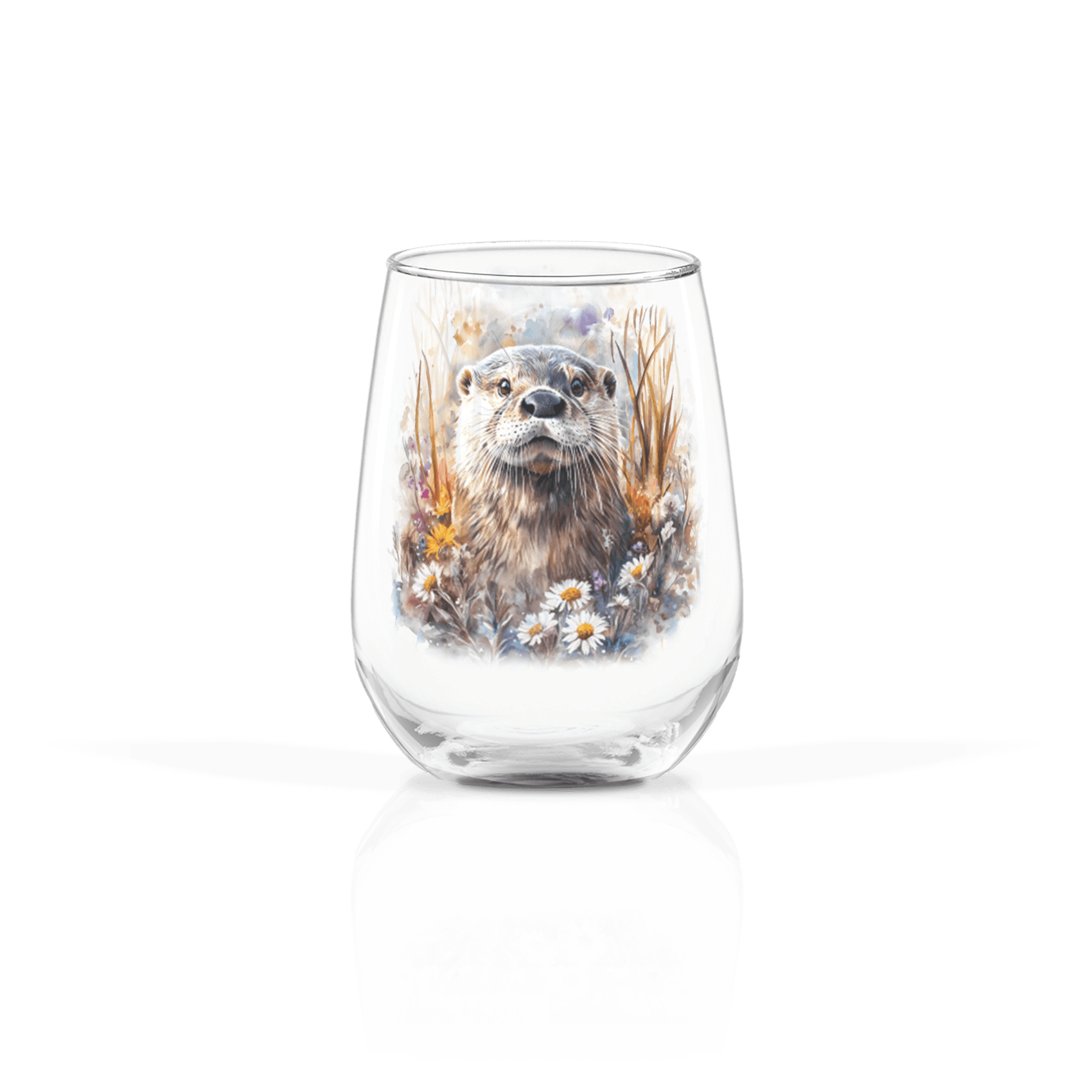 Clear 17oz Stemless Wine Glass