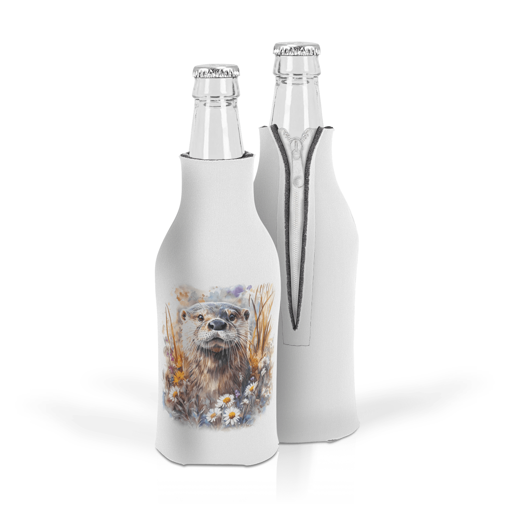 Scuba Foam Zippered Bottle