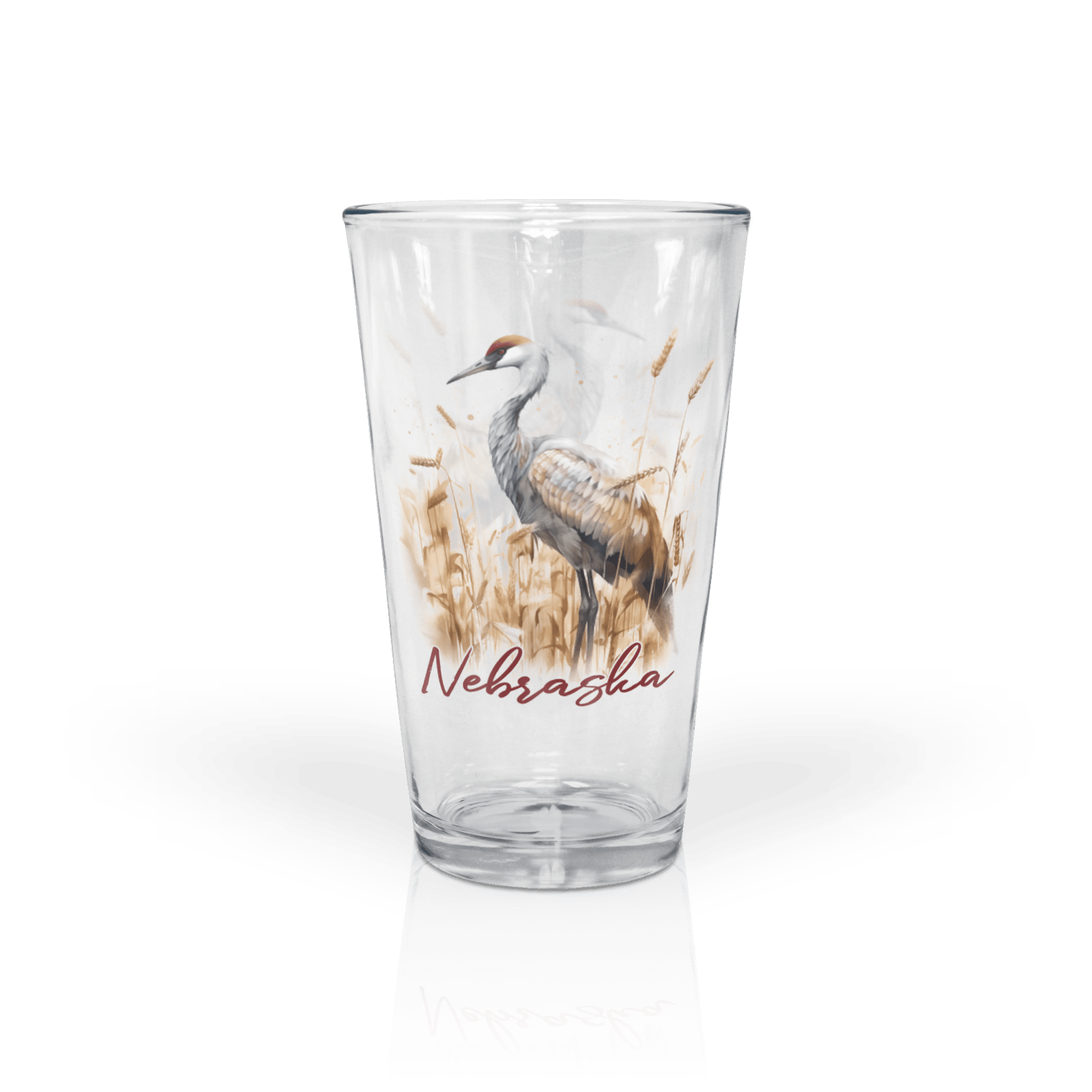 Clear 16 oz Pint Glass