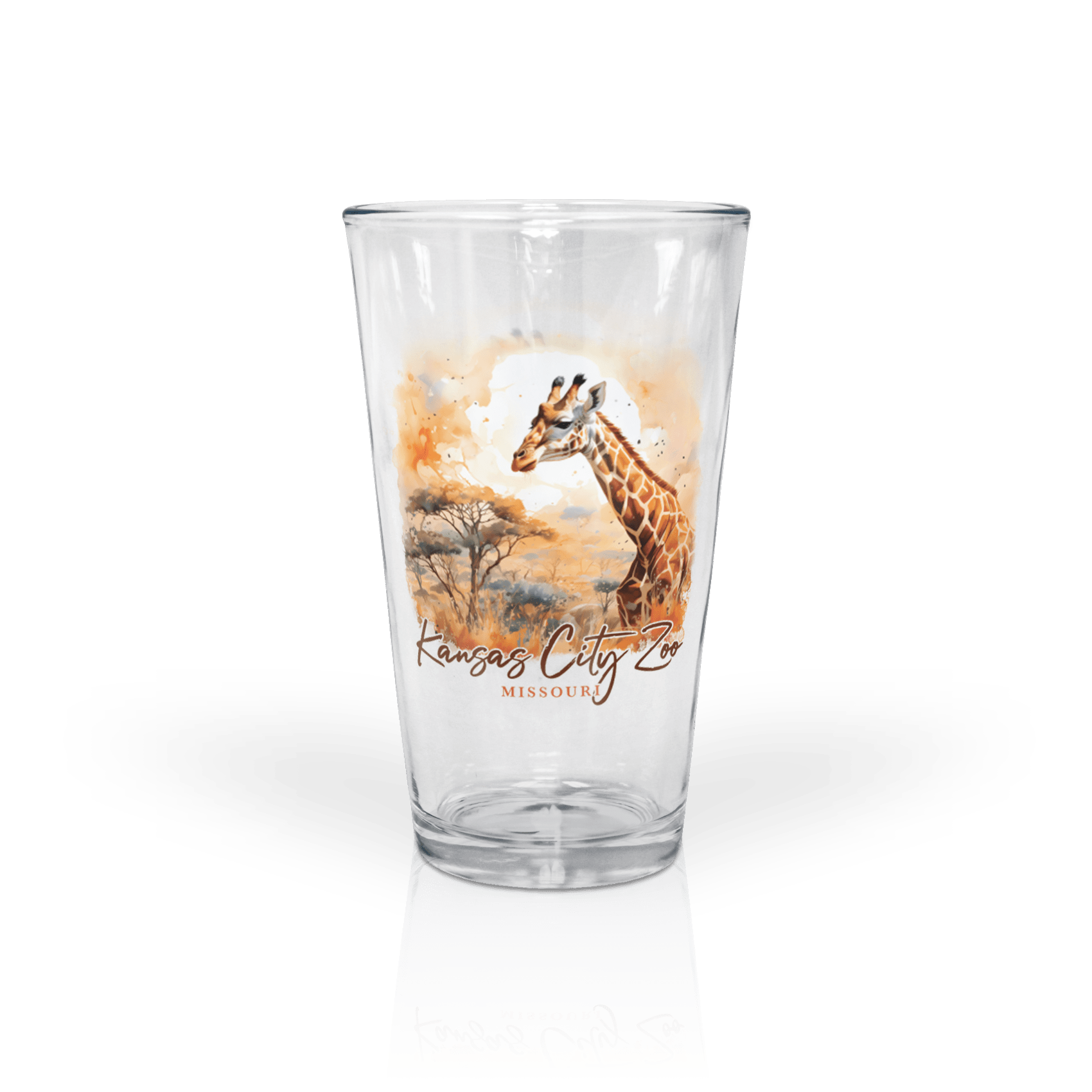 Clear 16 oz Pint Glass