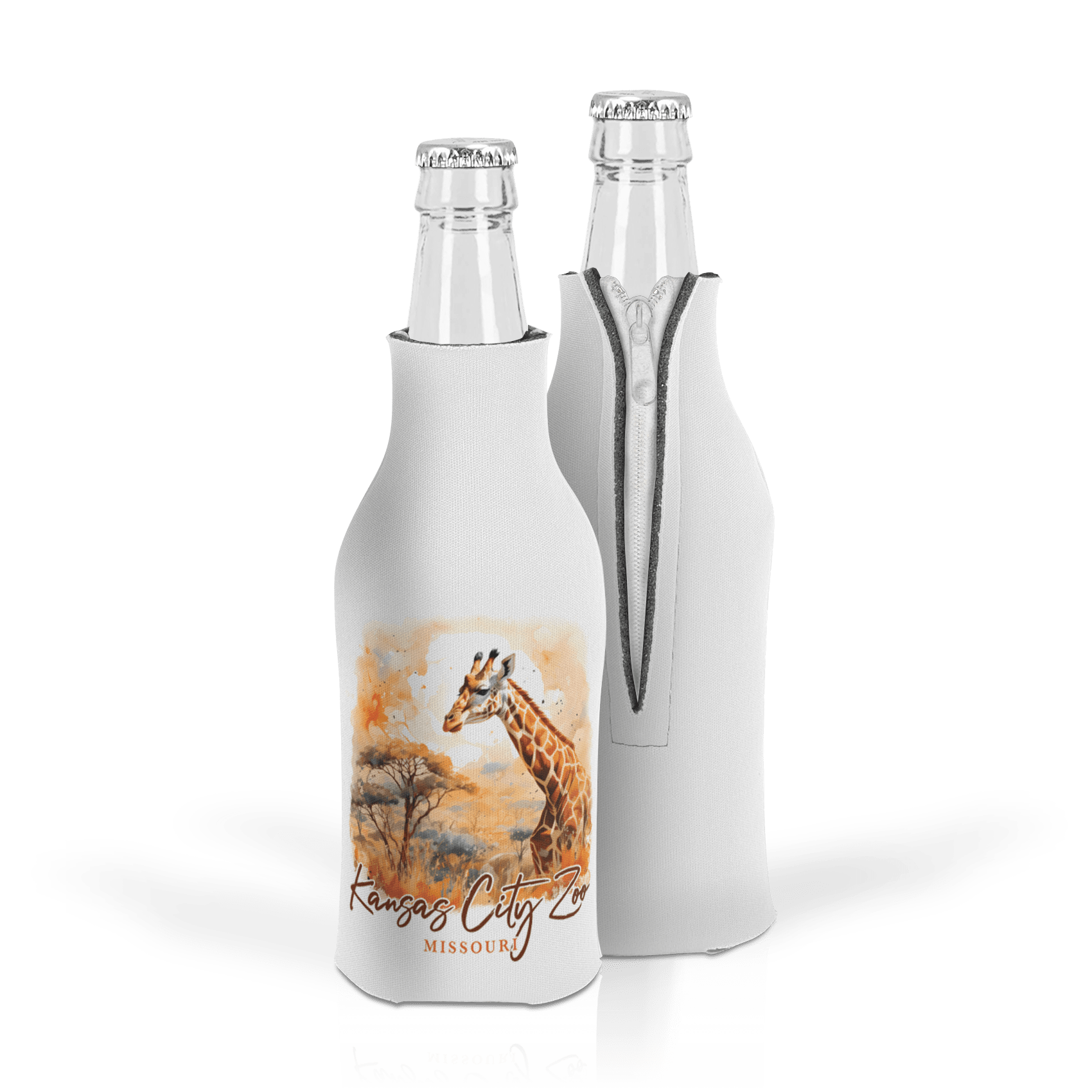 Scuba Foam Zippered Bottle