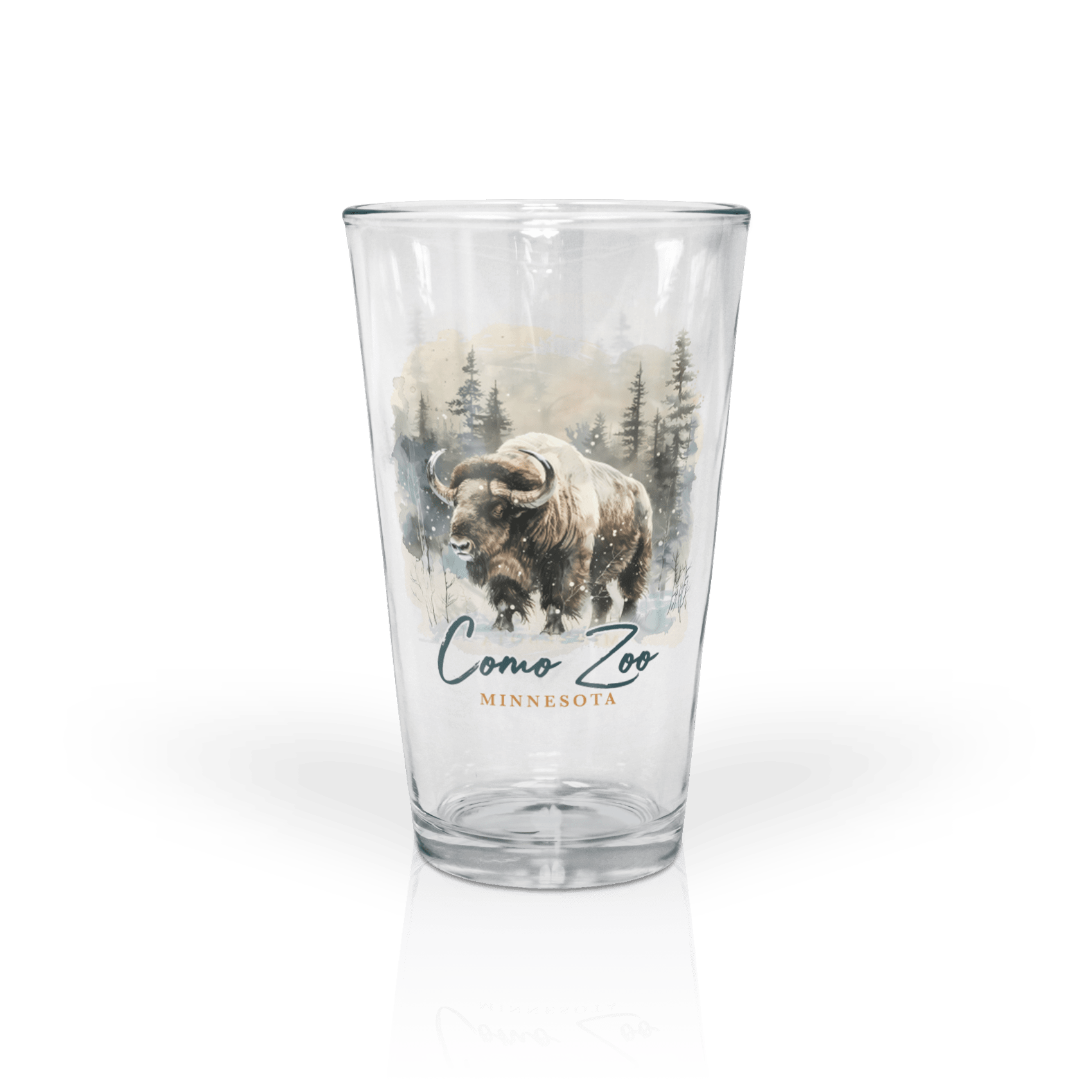 Clear 16 oz Pint Glass