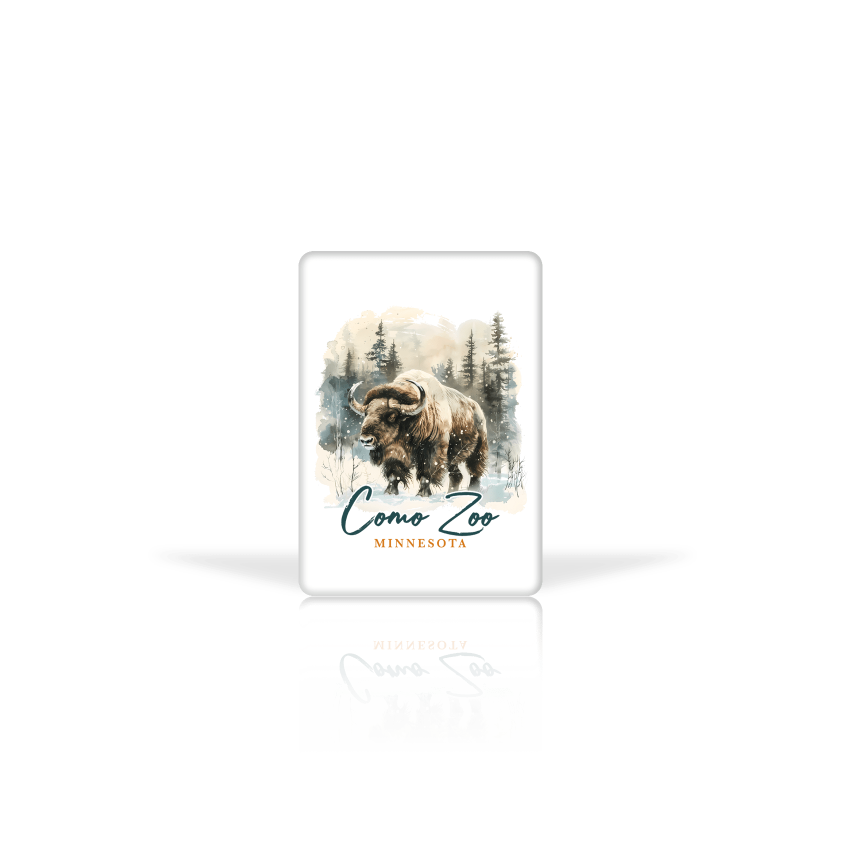 Suede Magnet 2.5" x 3.5"