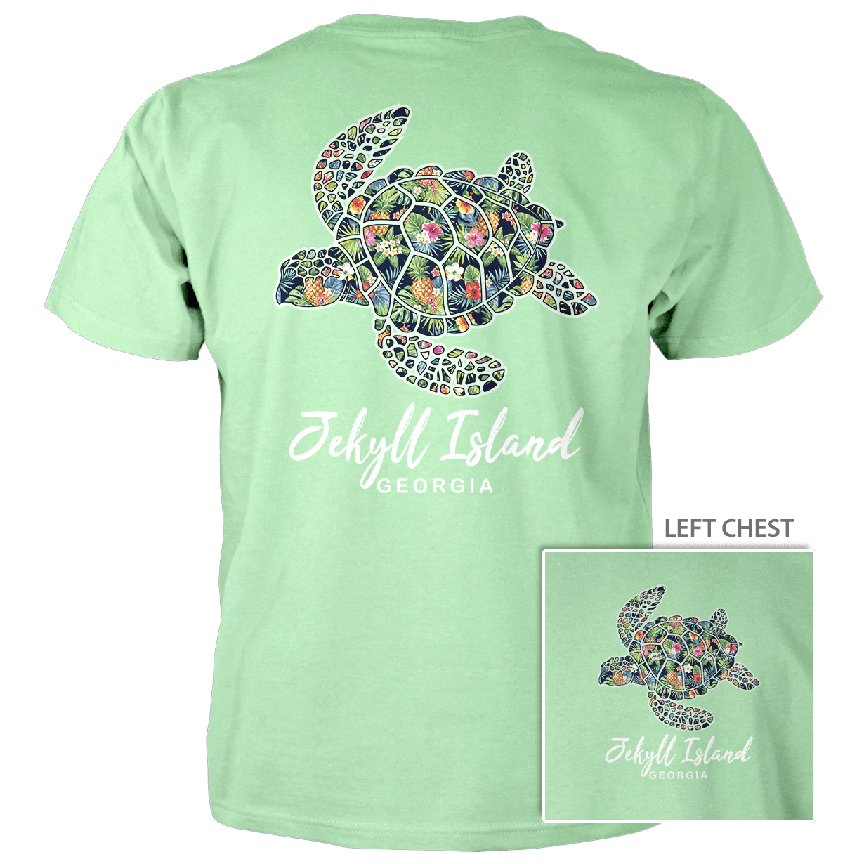 Modern Turtle Floral
