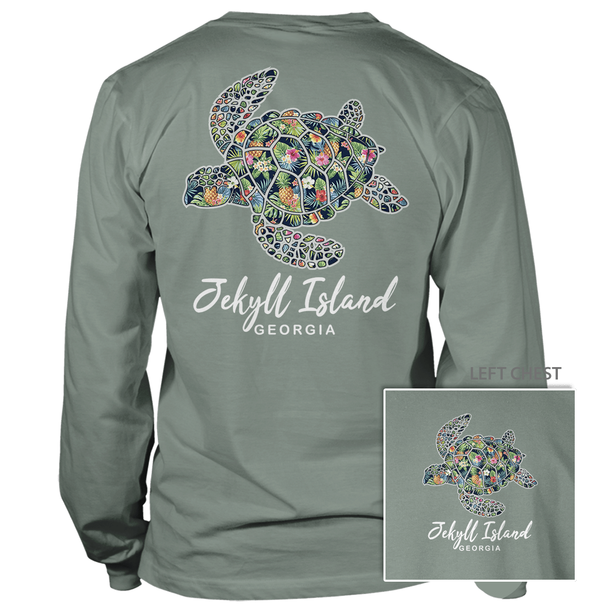 Modern Turtle Floral